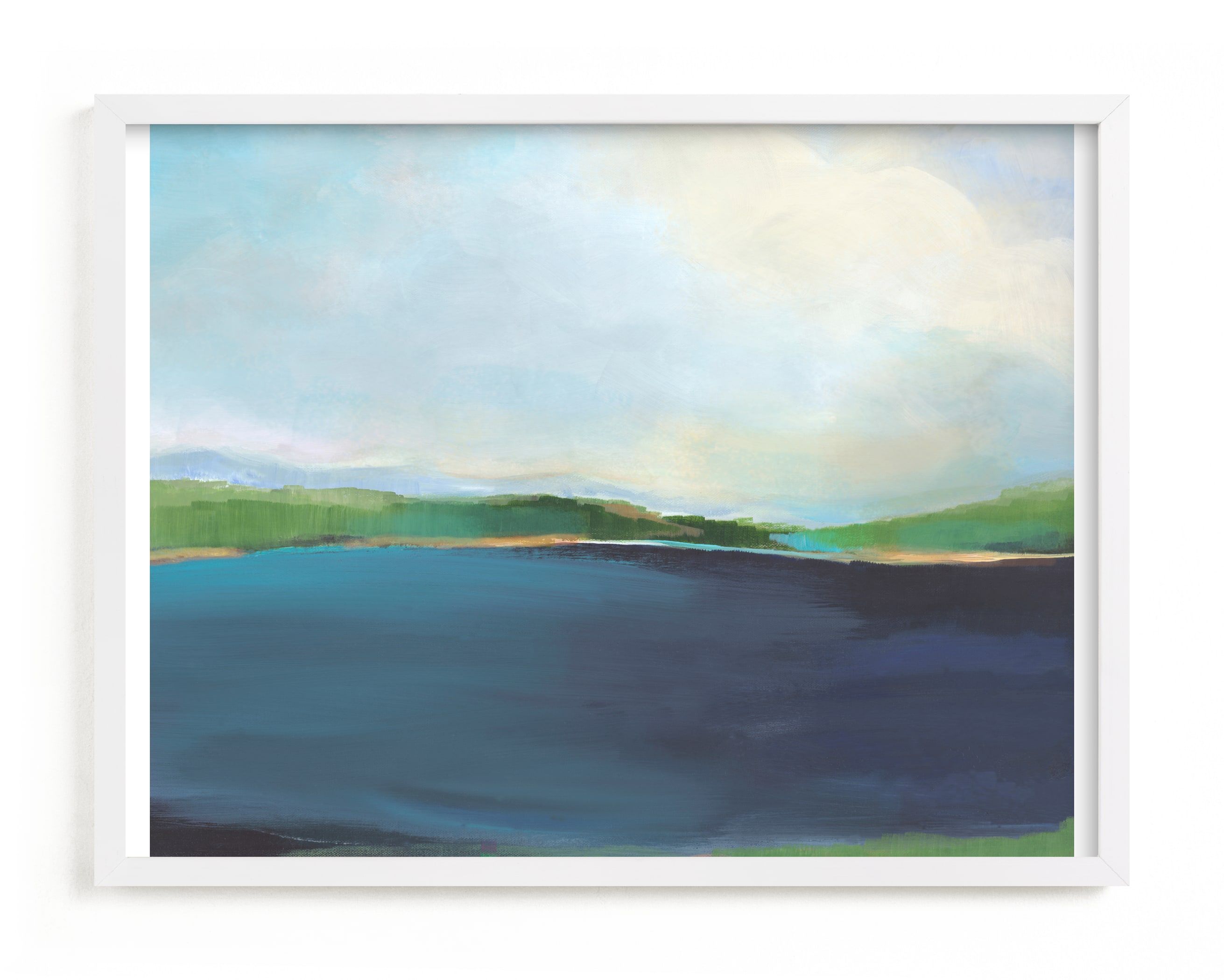 Lake View Grownup Open Edition Non-Custom Art Print