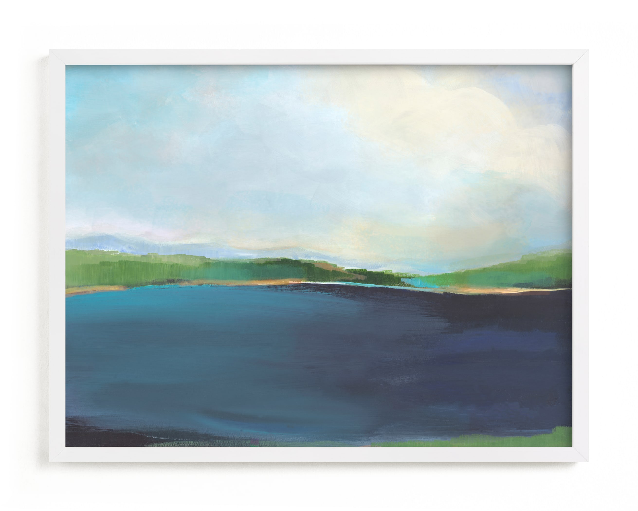 Lake View Art Print