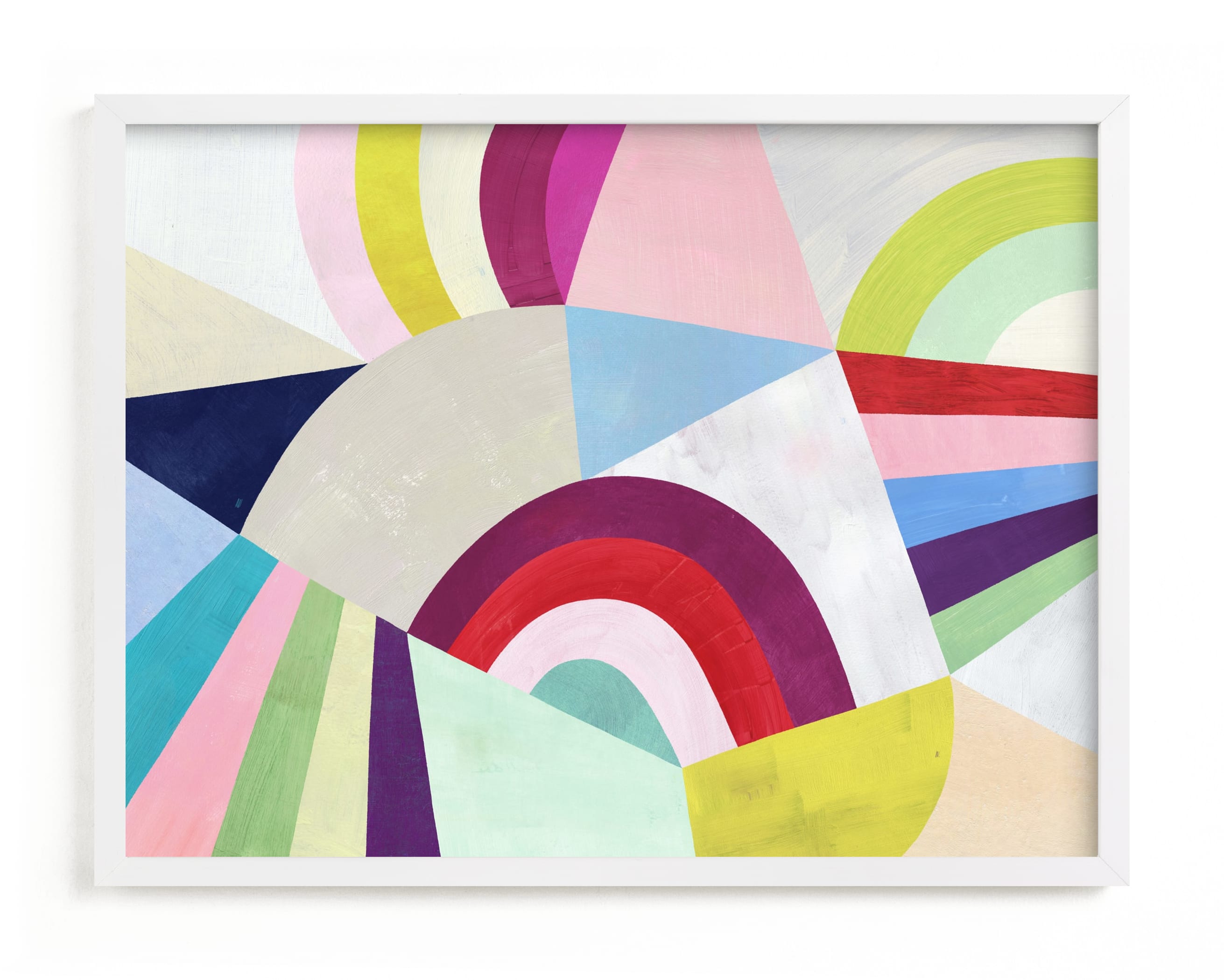 Geometric Play Children's Art Print
