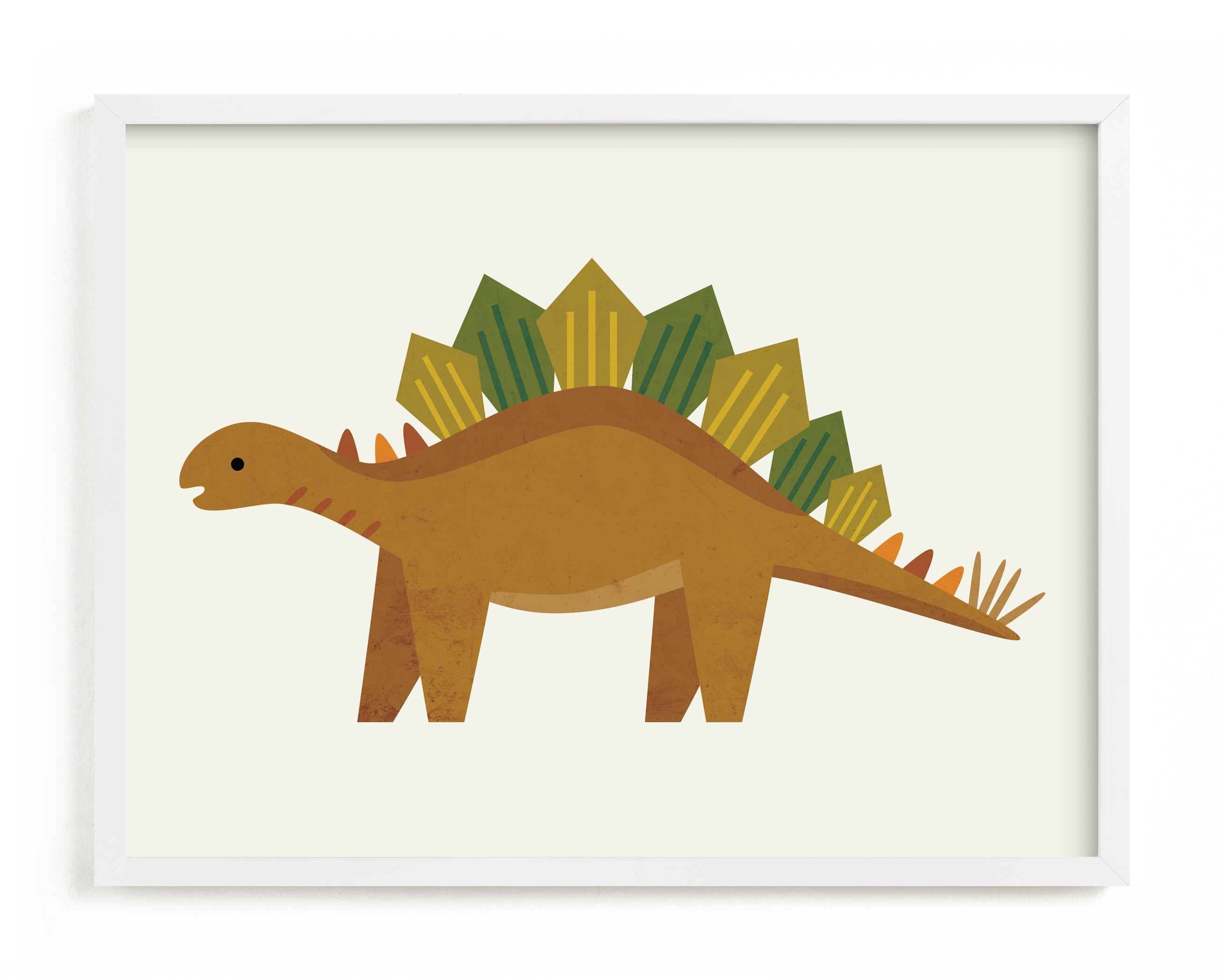 Stegosaurus Children's Art Print