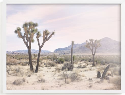 This is a brown art by Wilder California called Joshua Tree No. 10.