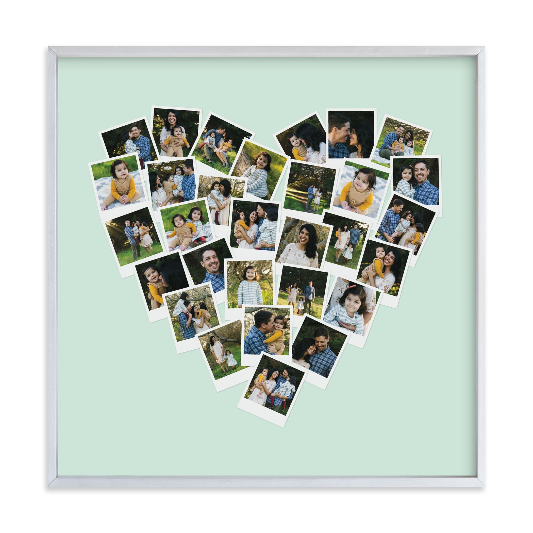 Heart Snapshot Mix® Hue Photo ArtbyMinted