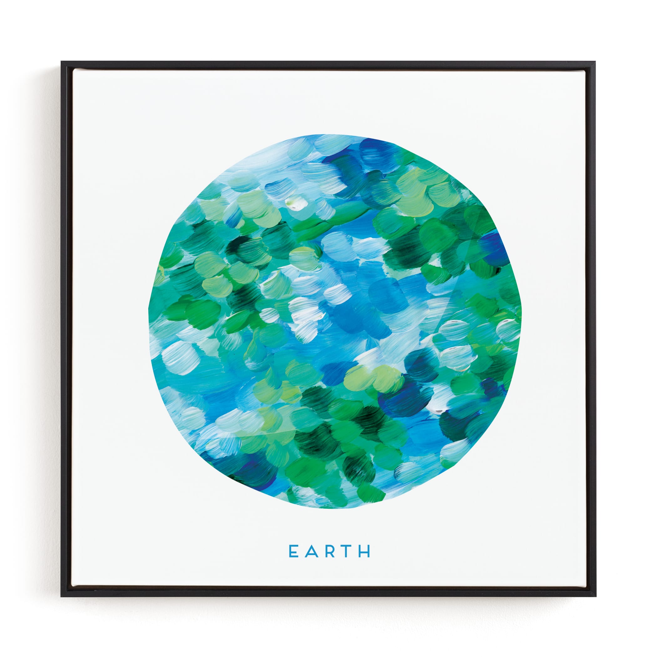 Painted Earth Children's Art Print