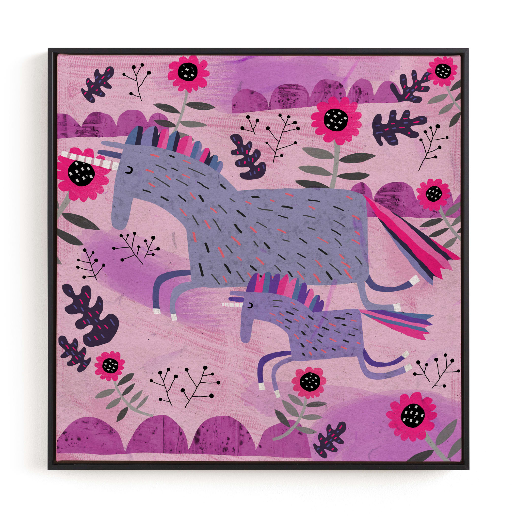 Unicorn Dance Children's Art Print