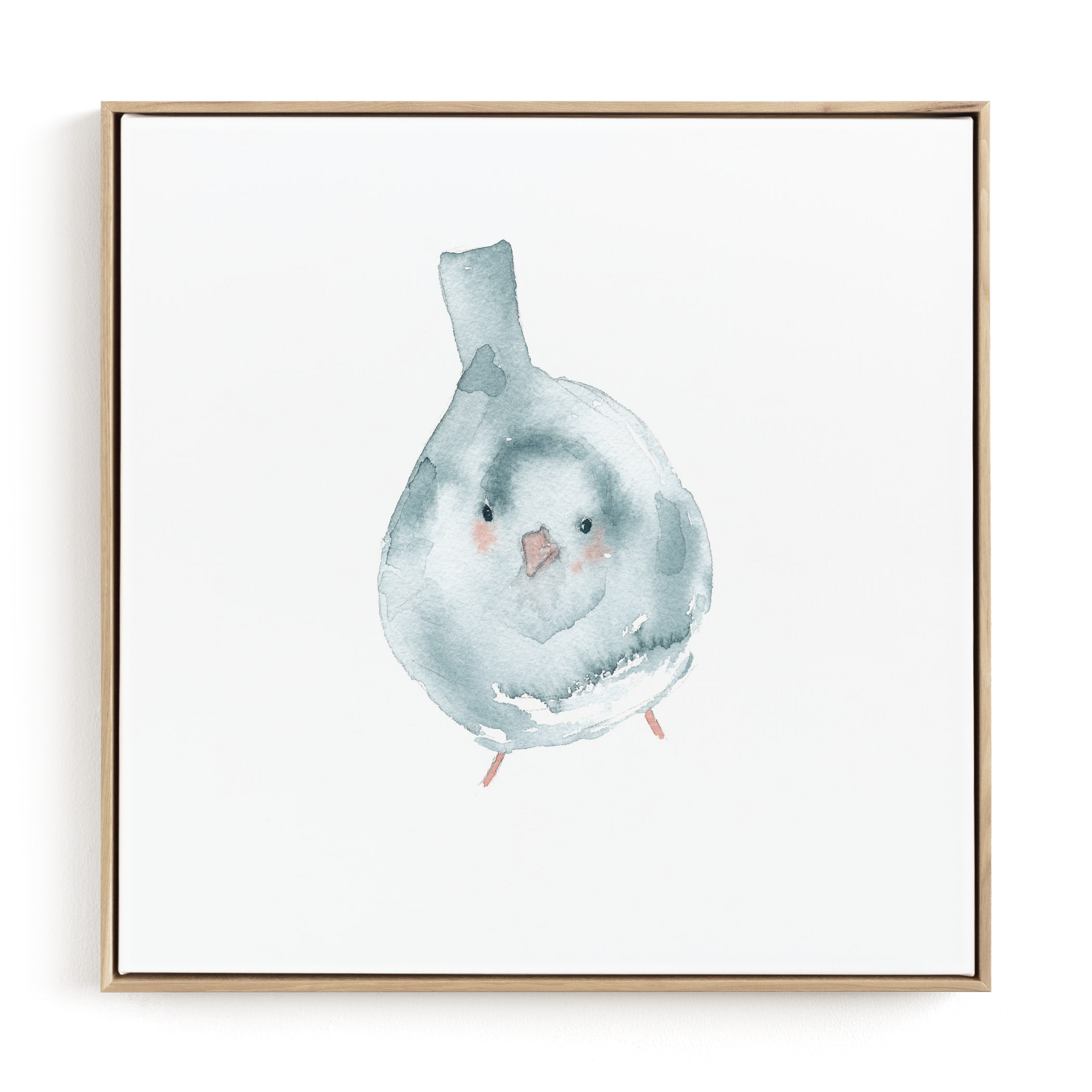 Blushing Bird 3 Children's Art Print