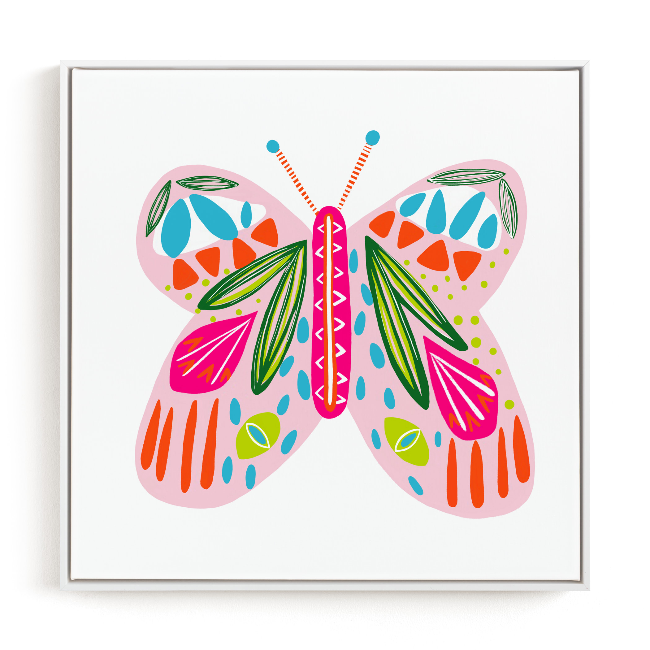 A Butterfly Children's Art Print