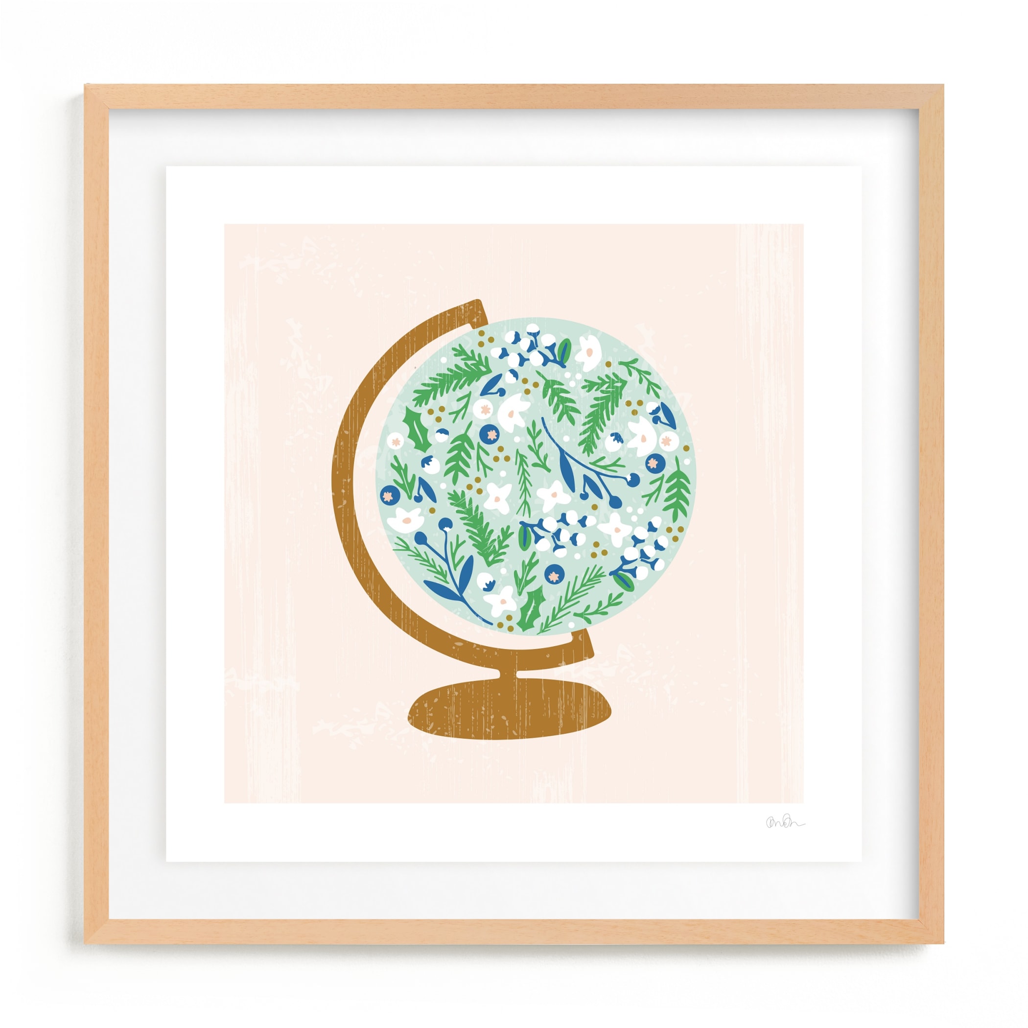 Global Flor Children's Art Print