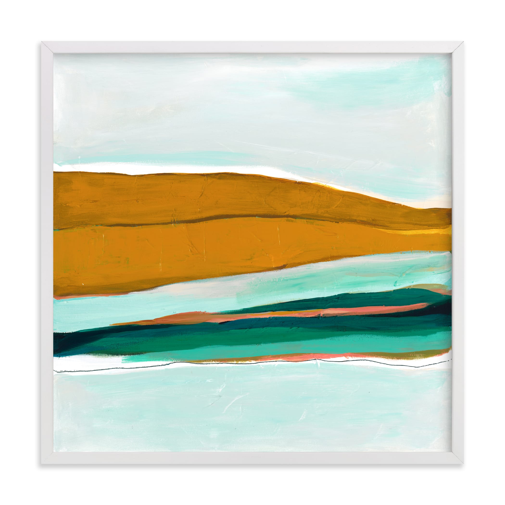 Arctic Ice Art Print