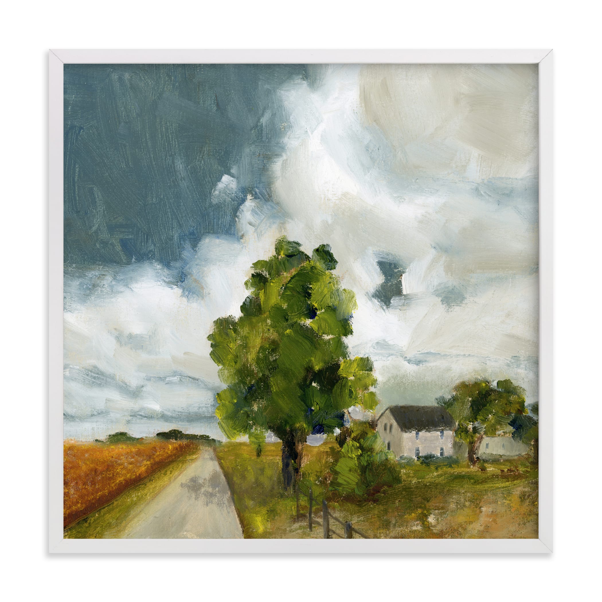 Farm House Art Print