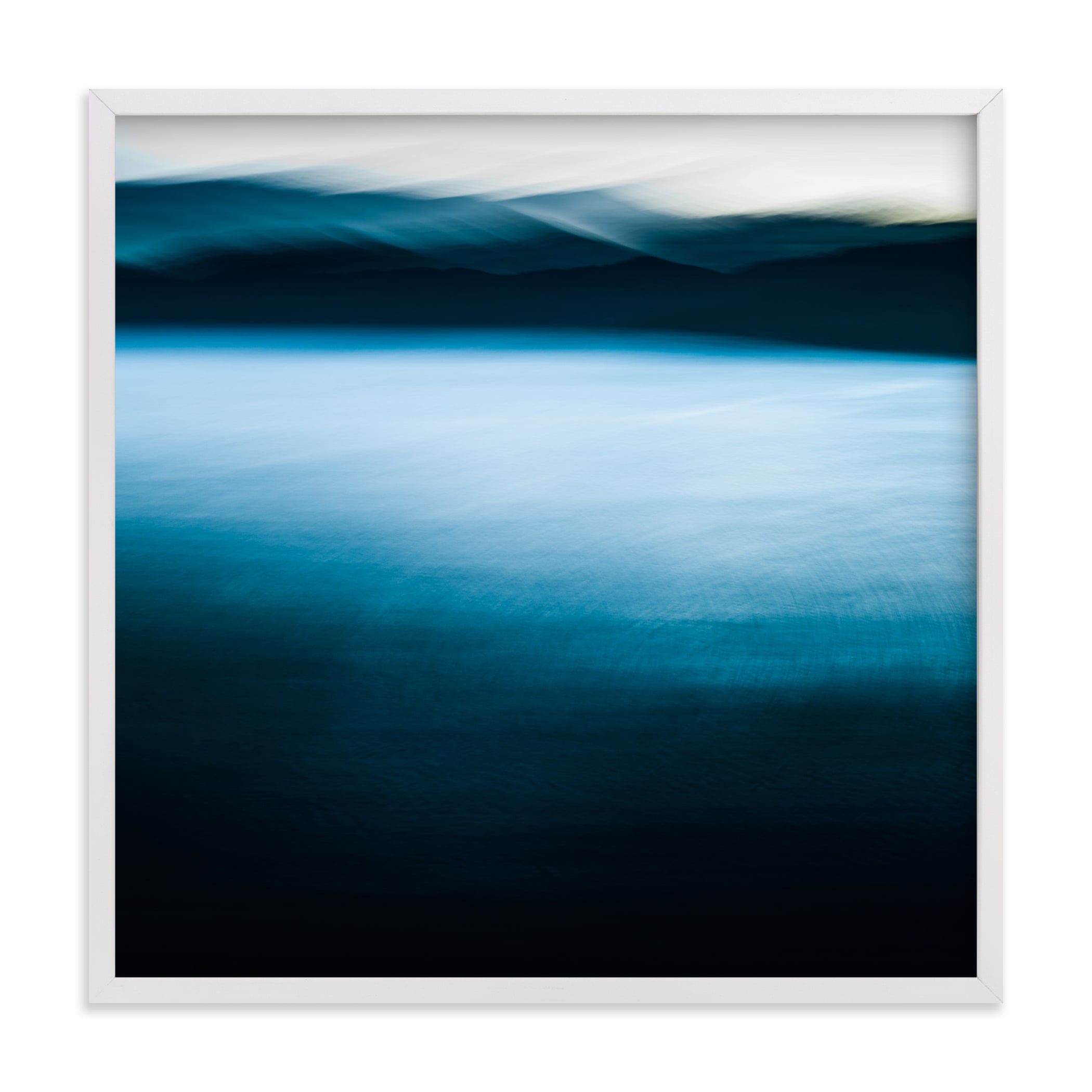 "lake and mountains" - Limited Edition Art Print by Nicolo Sertorio in beautiful frame options and a variety of sizes.