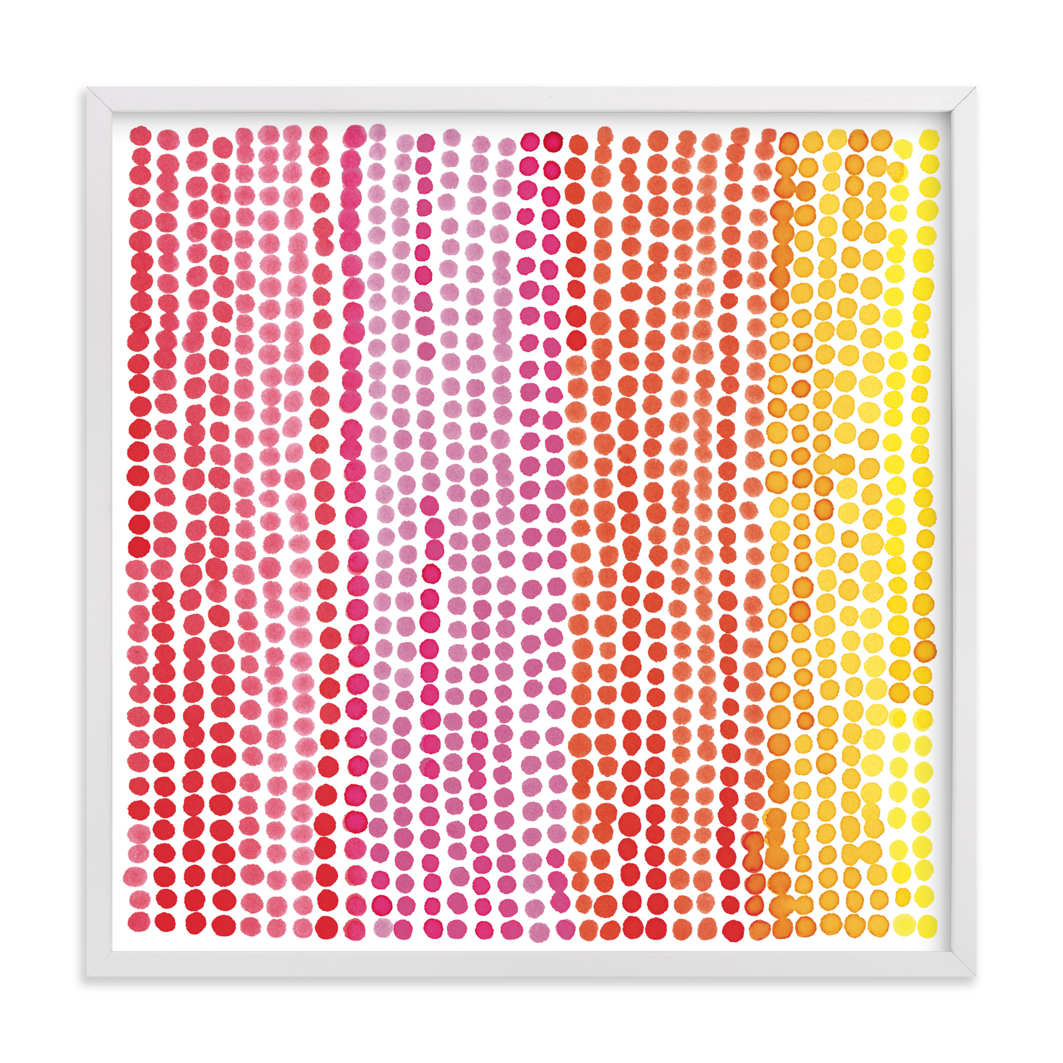 Rainbow Dots 1 Children’s Art Print