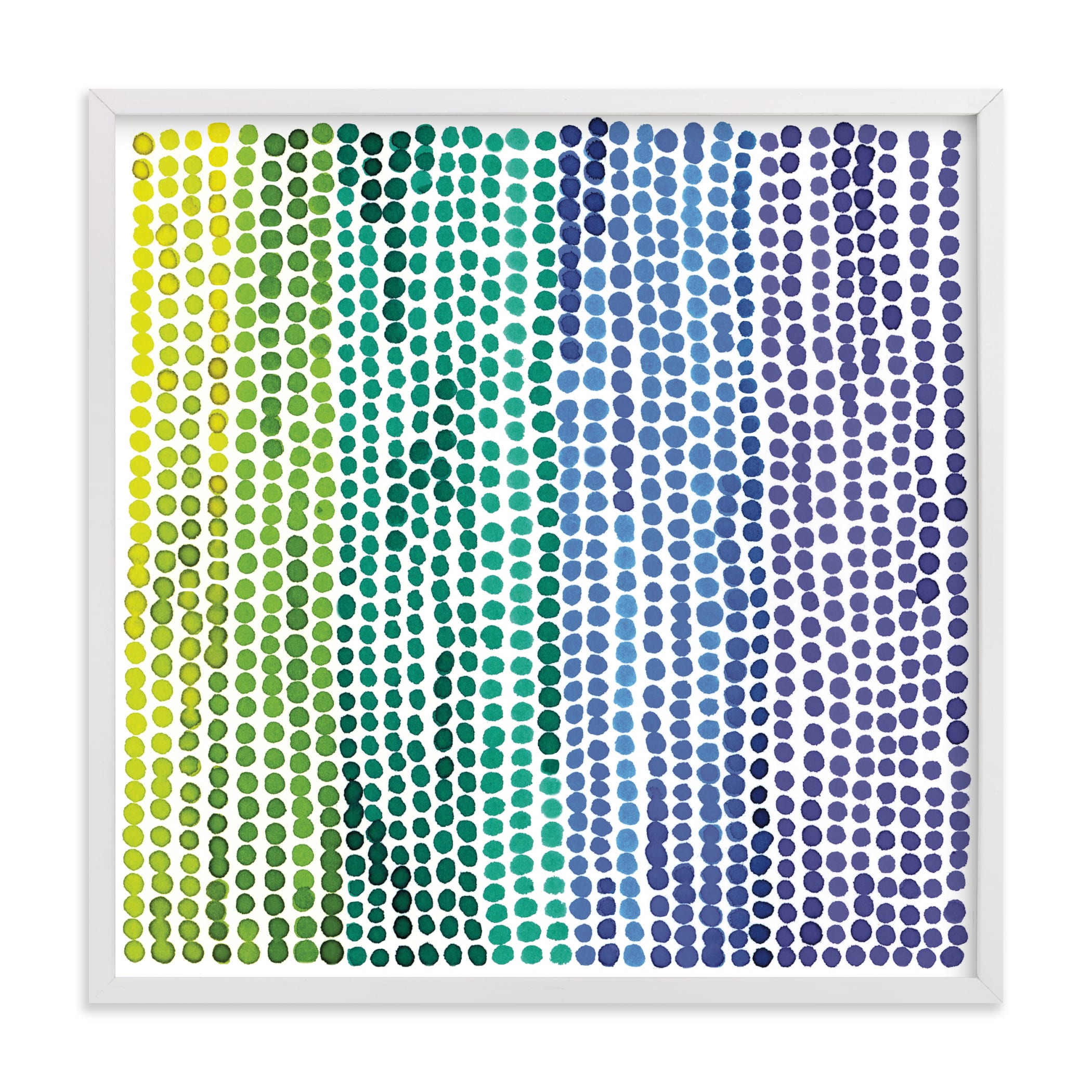 Rainbow Dots 2 Children’s Art Print