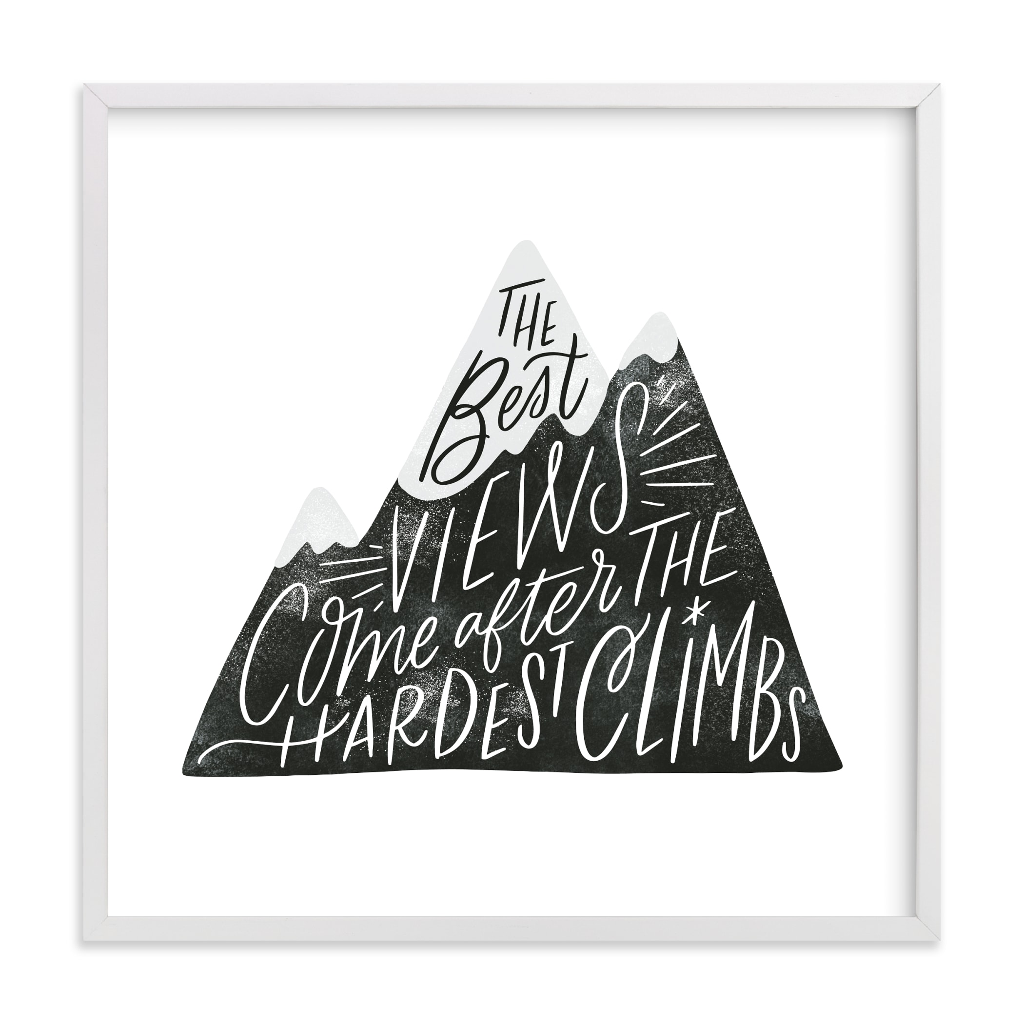 Mountain Climb Children's Art Print