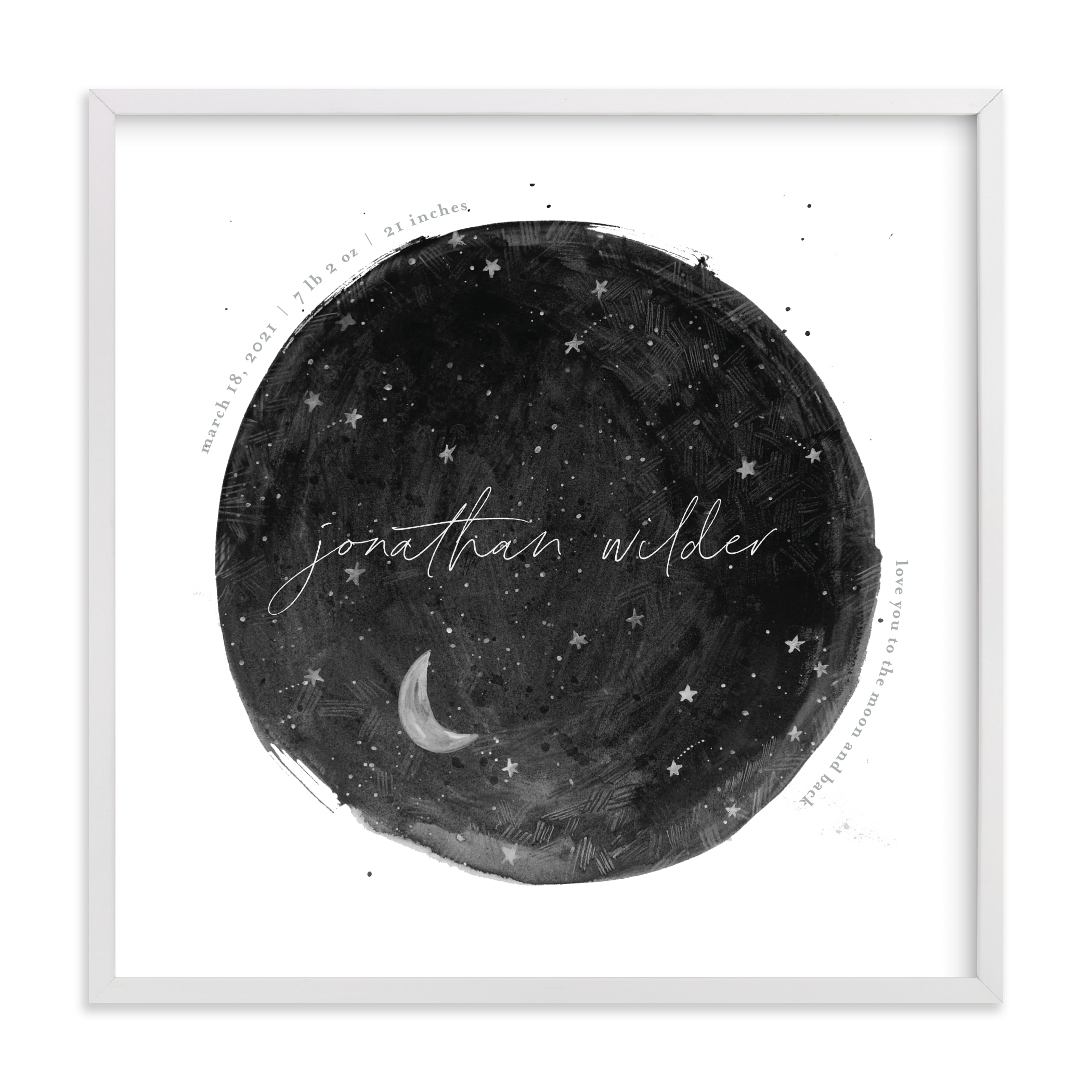 Gradual Desert Children's Art Print