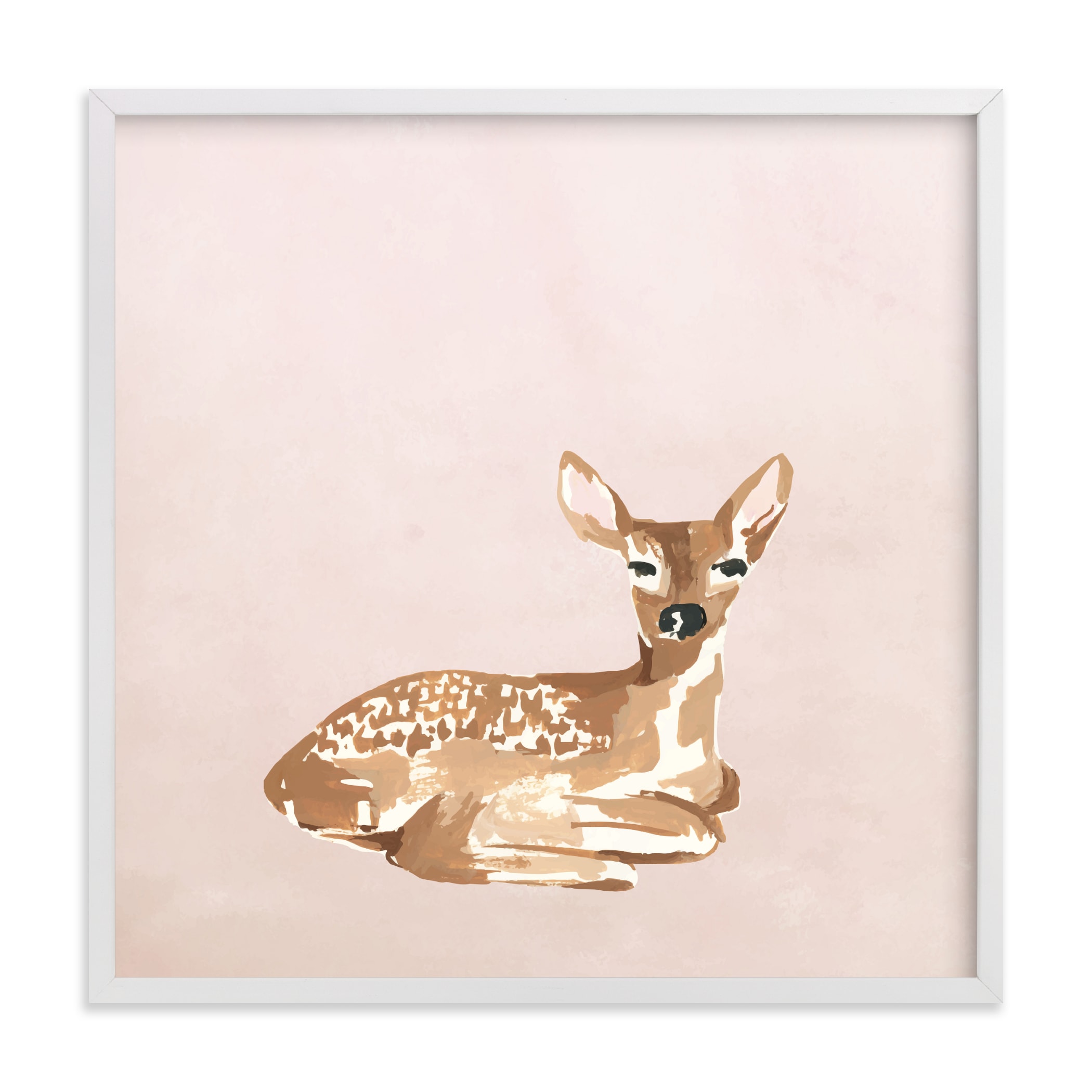 Enchanted Deer I Nursery Art Print