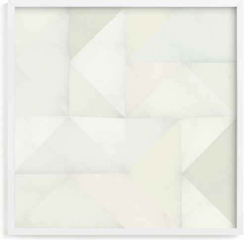 This is a grey art by Leanne Friedberg called quilt block 01.