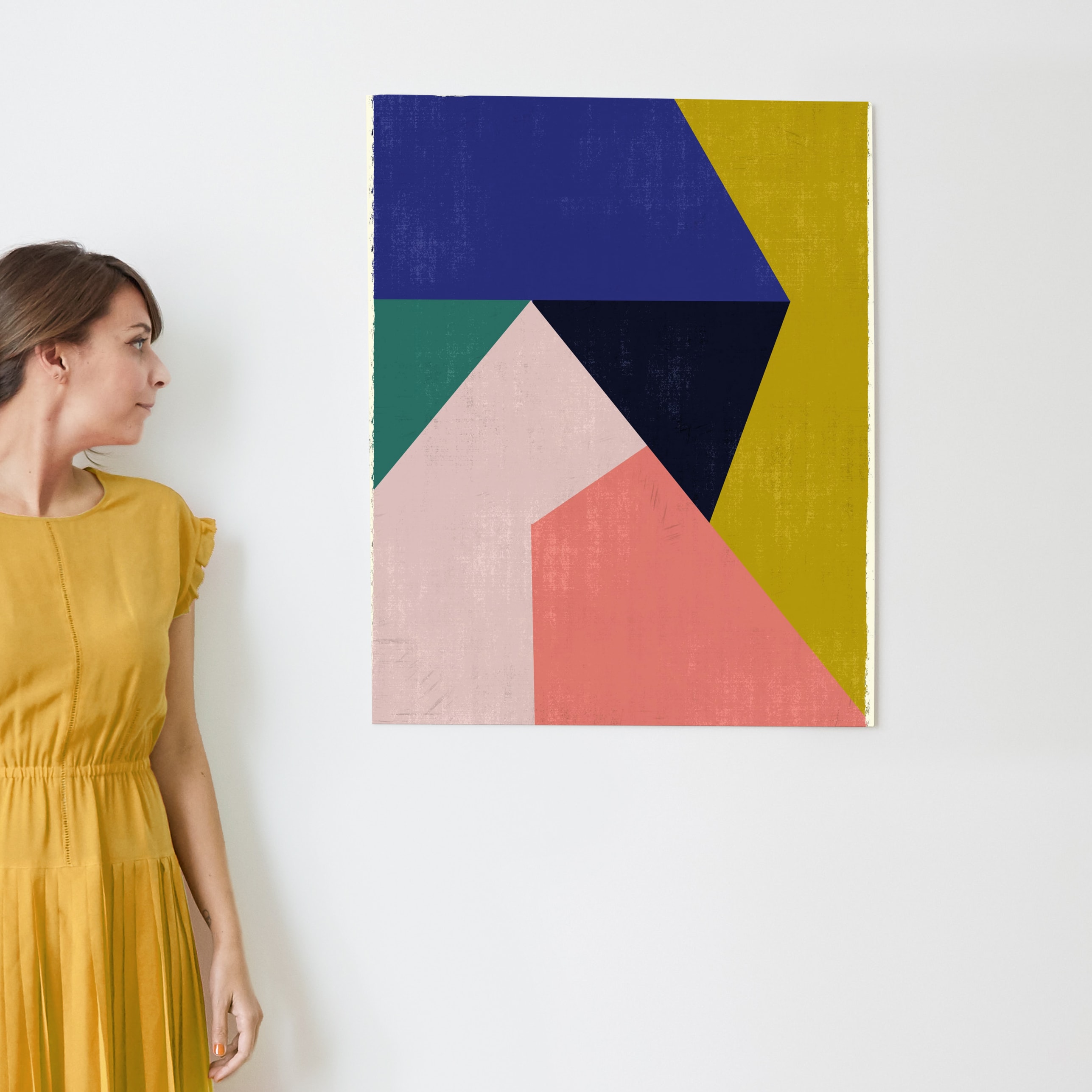 Geo Abstract Wall Art Prints by Angel Walker | Minted