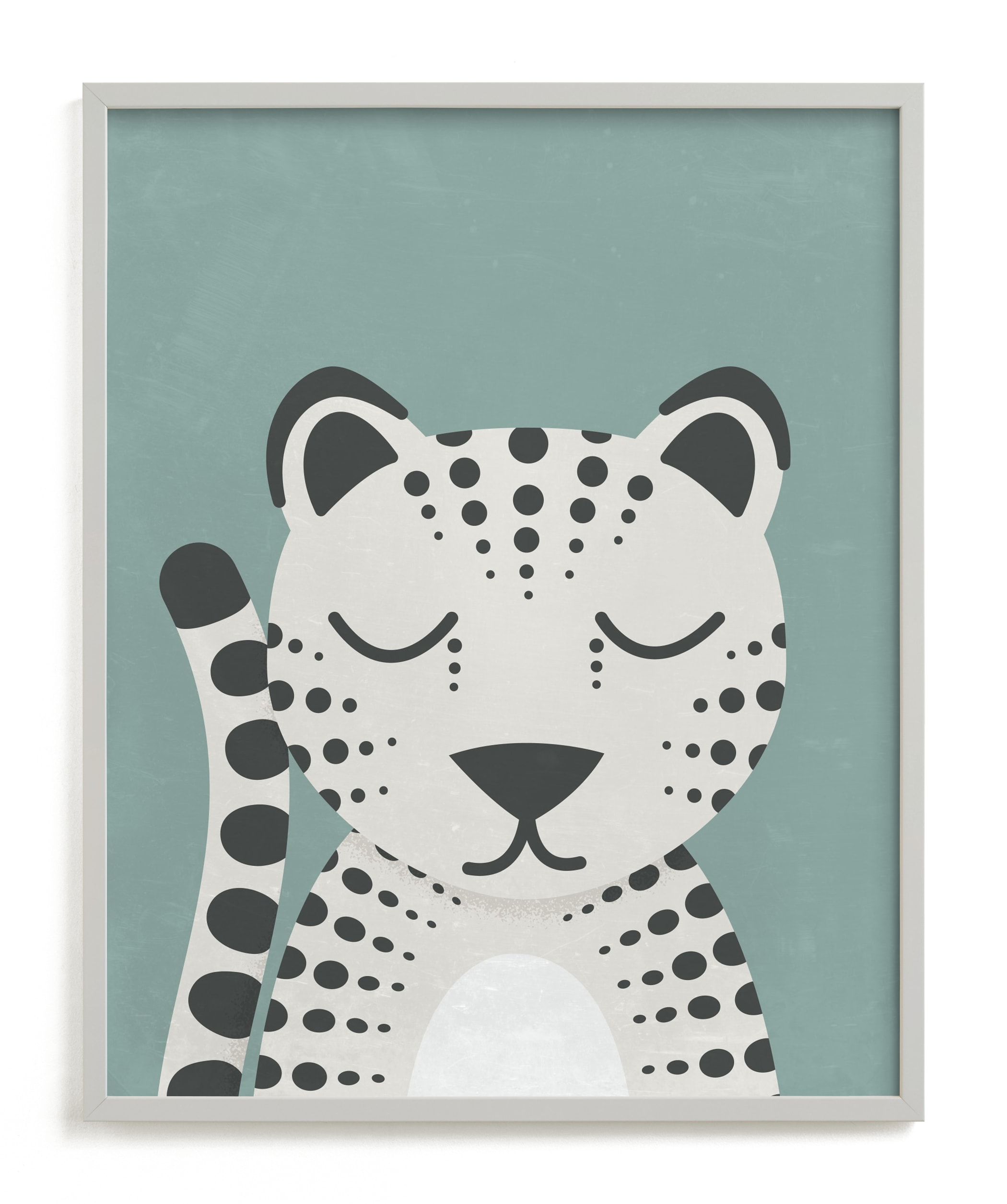 snow leopard wall stickers