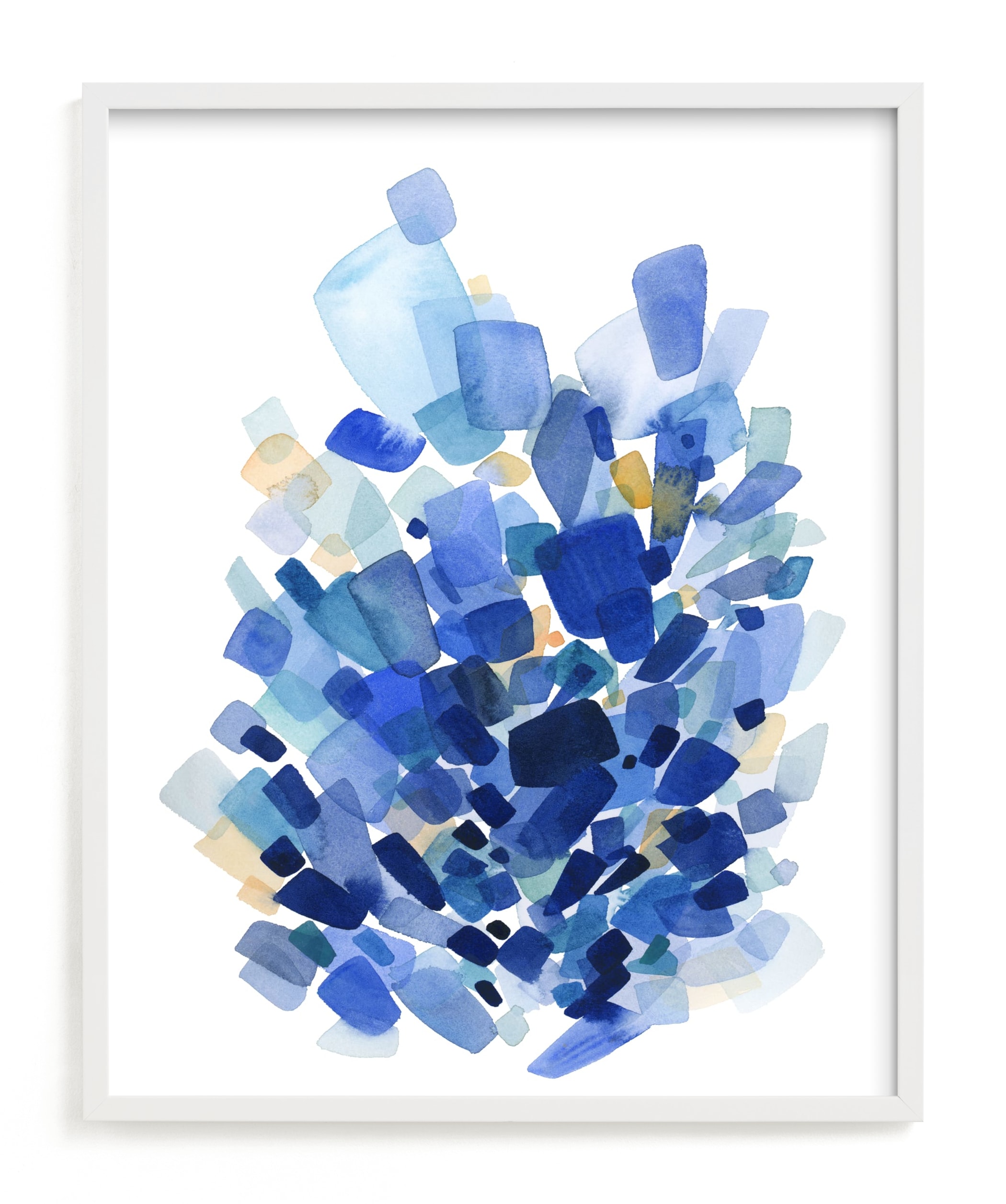 "Sea Glass" - Limited Edition Art Print by Yao Cheng Design in beautiful frame options and a variety of sizes.