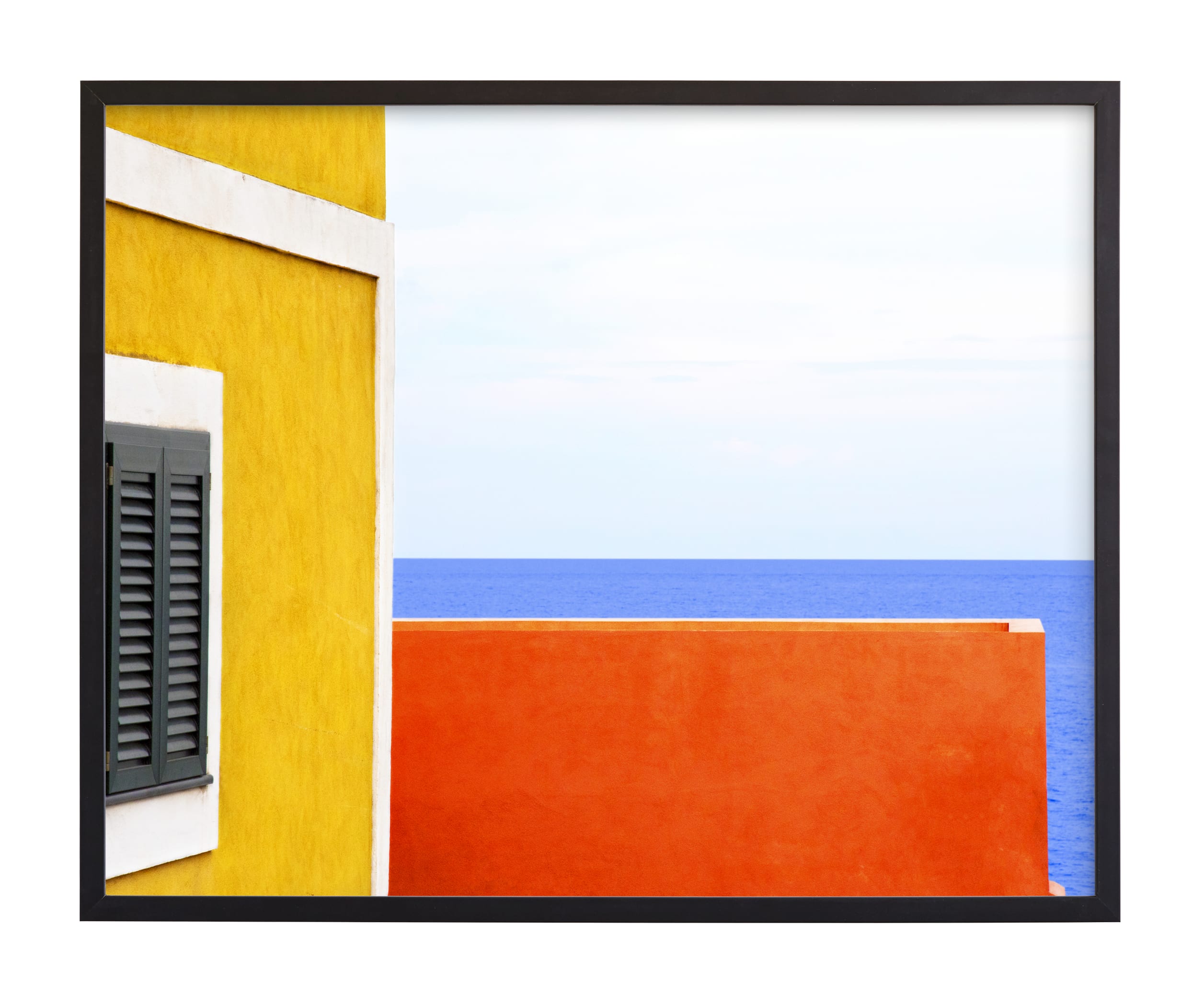 "Lonely horizons looking for summer" - Limited Edition Art Print by Massimiliano Massimo Borelli in beautiful frame options and a variety of sizes.