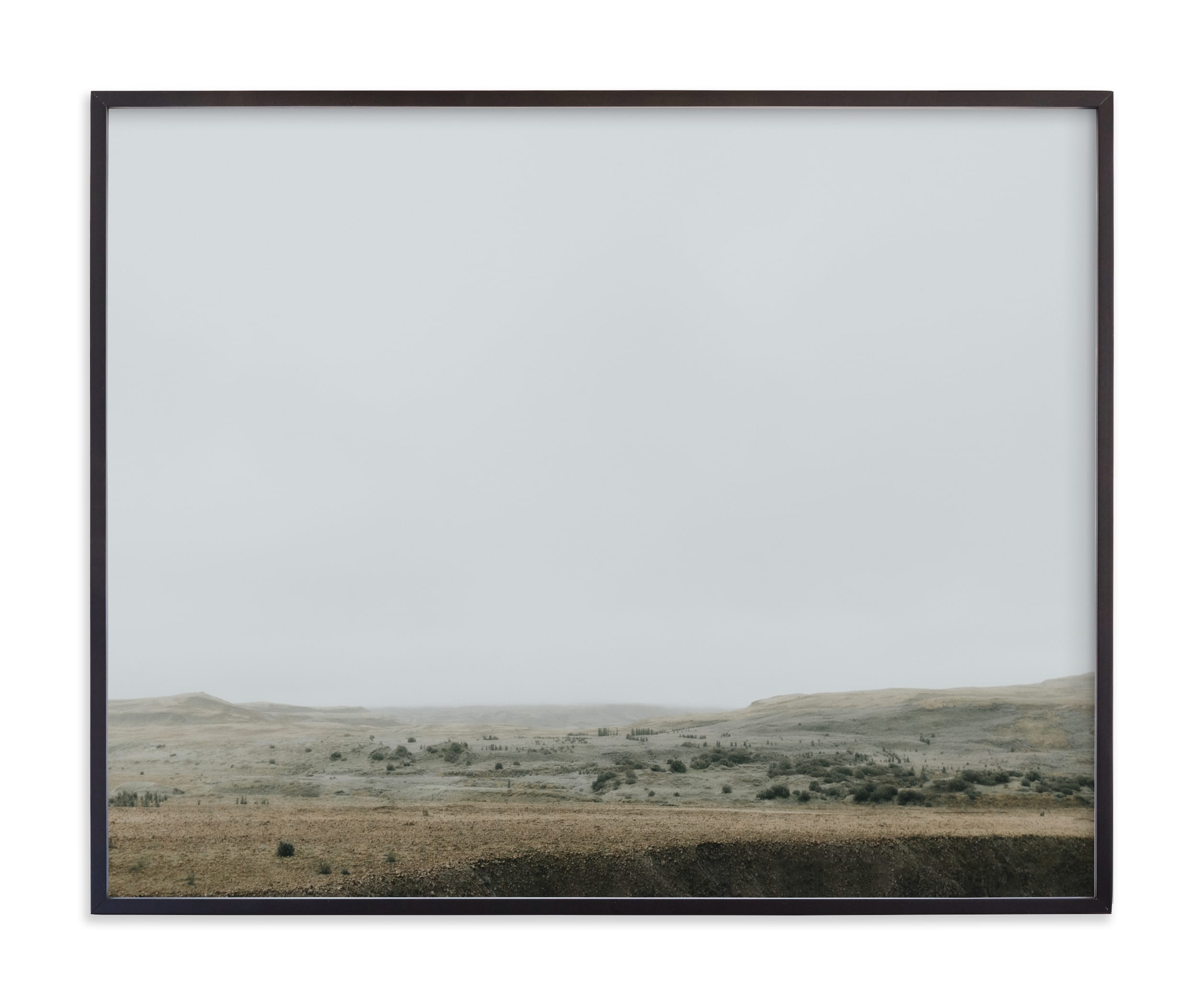 "Landscape under Fog" - Limited Edition Art Print by Alicia Abla in beautiful frame options and a variety of sizes.