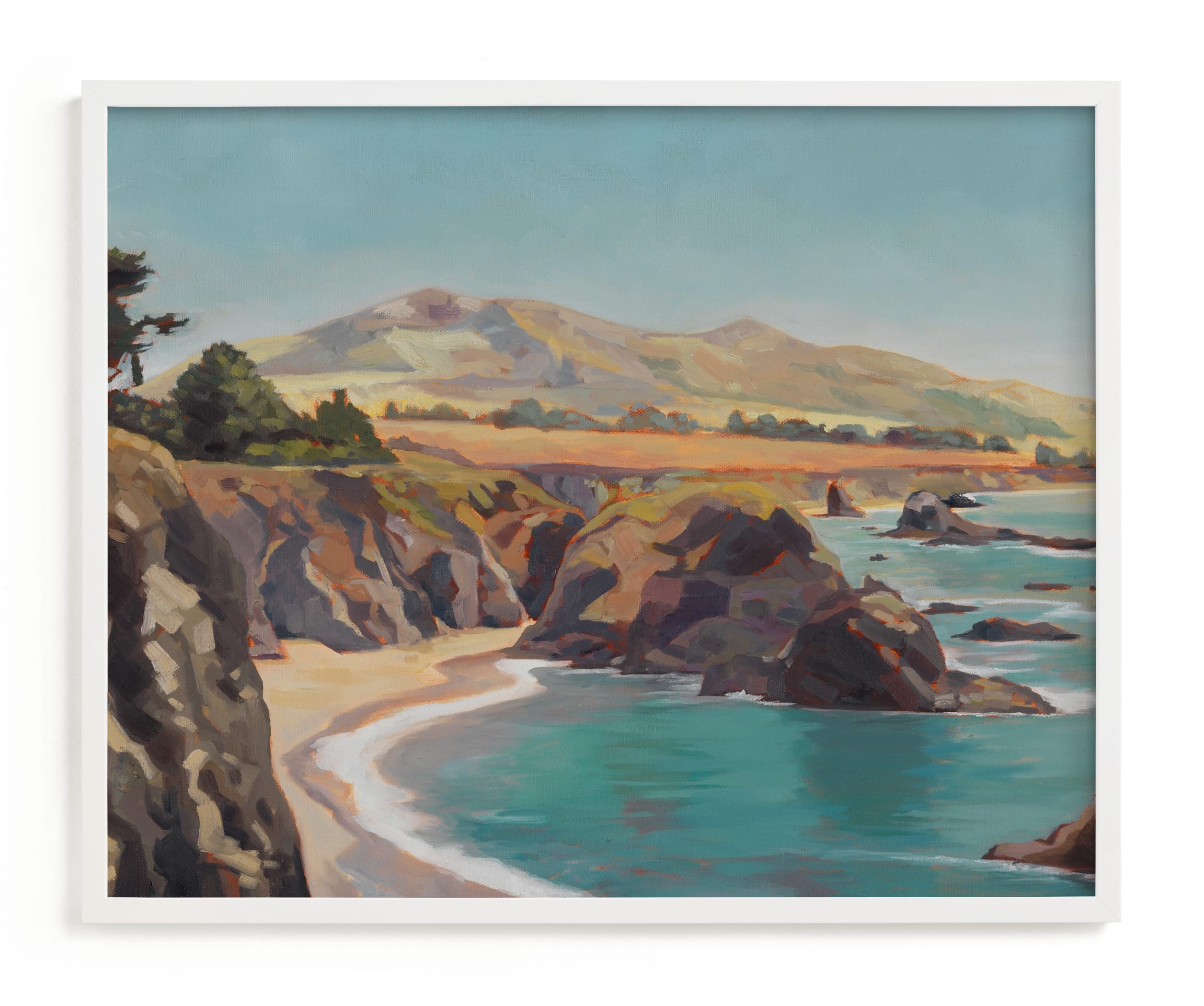 "The Wild Sonoma Coast" - Limited Edition Art Print by Amanda Phelps in beautiful frame options and a variety of sizes.