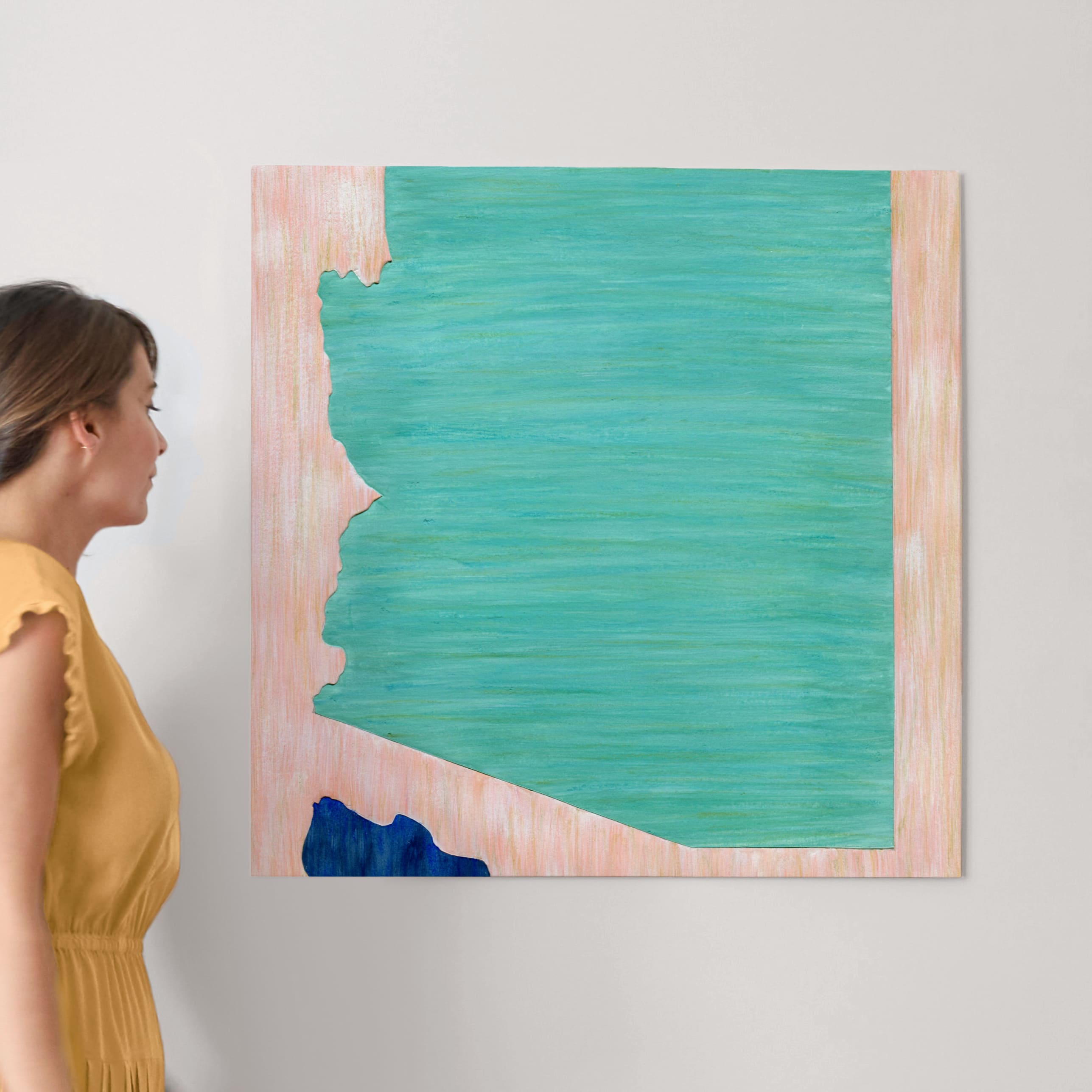 Arizona in Paint Wall Art Prints by Denise Wong Minted