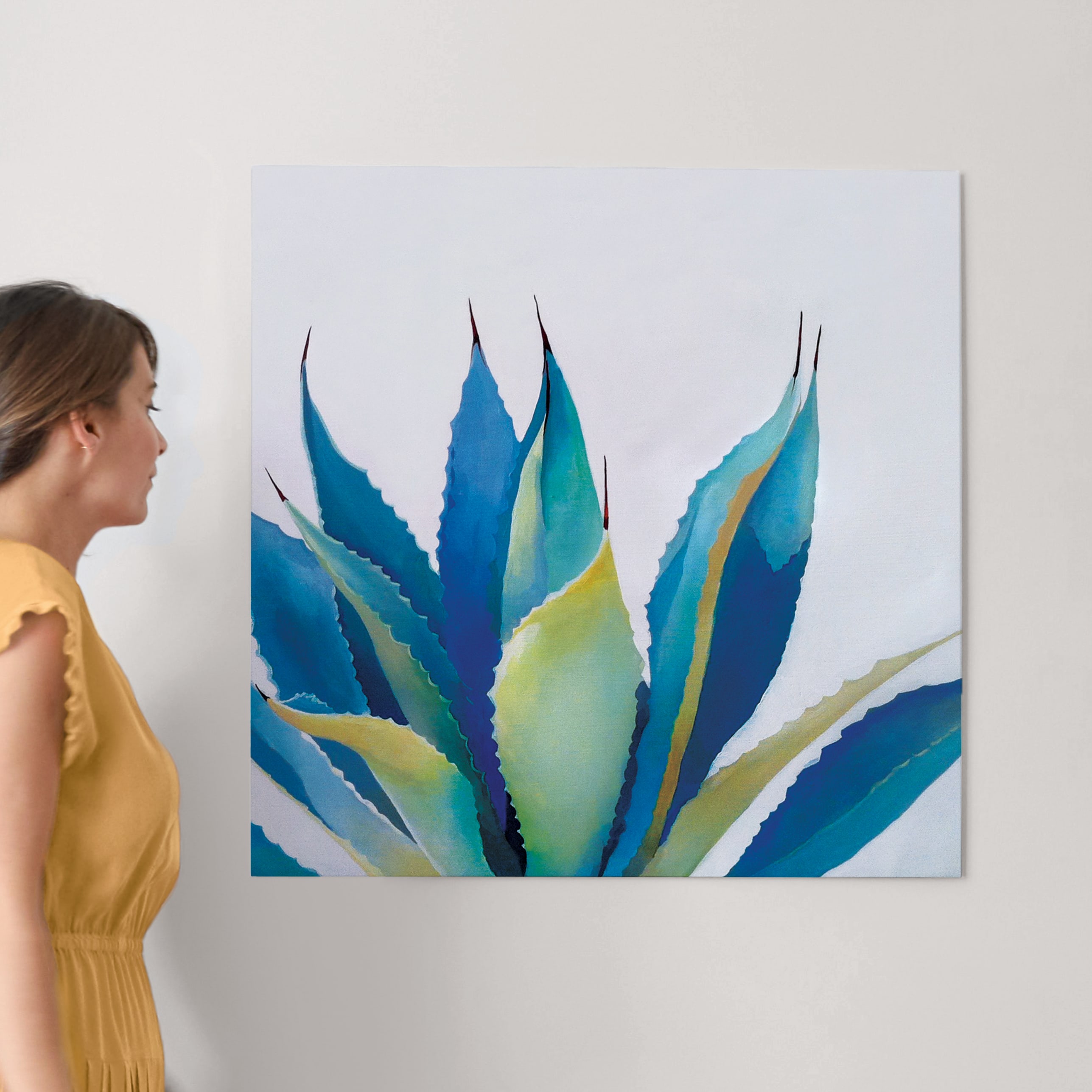 Blue Agave Wall Art Prints by Amanda Phelps Minted