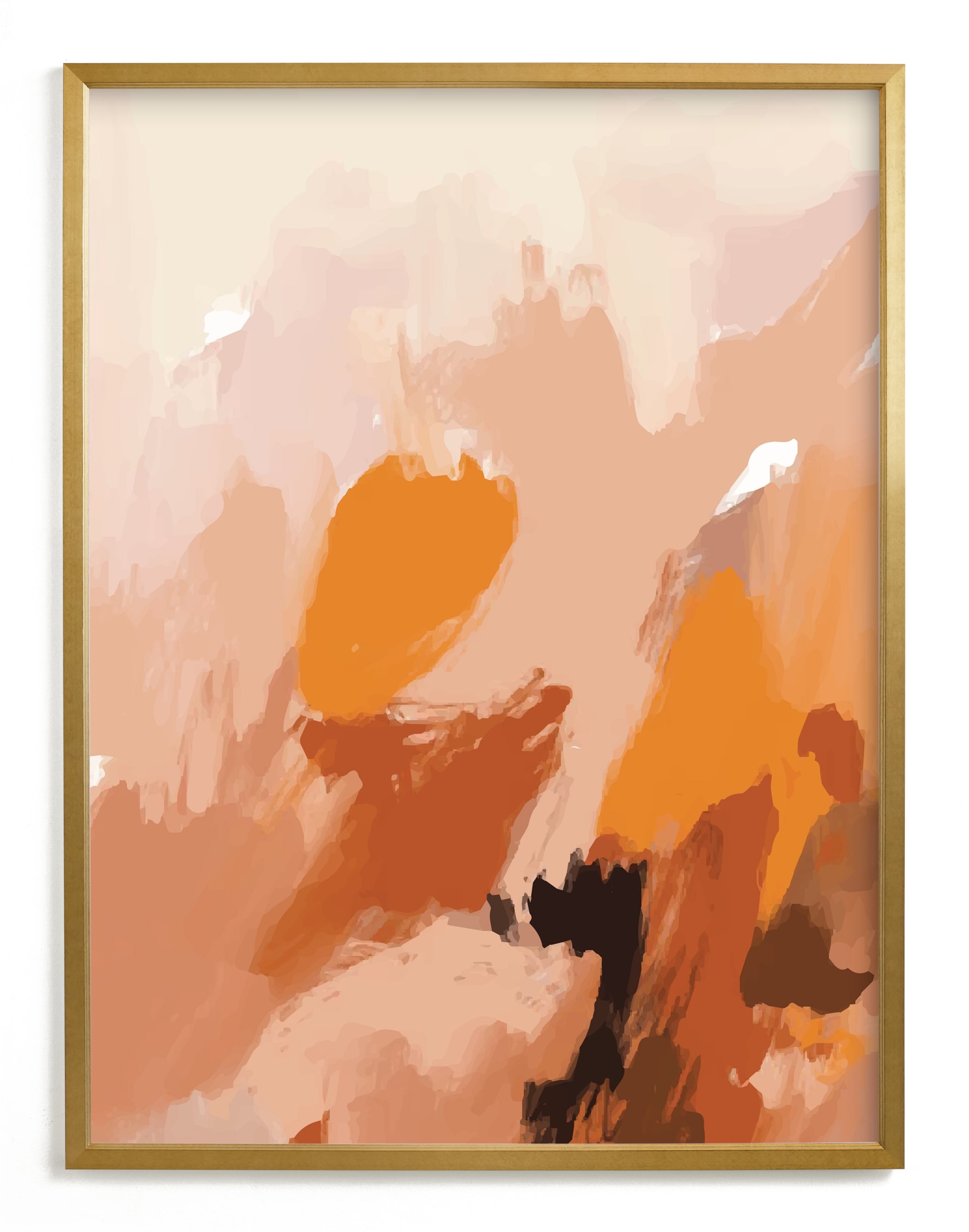 Soft Earths Art Print