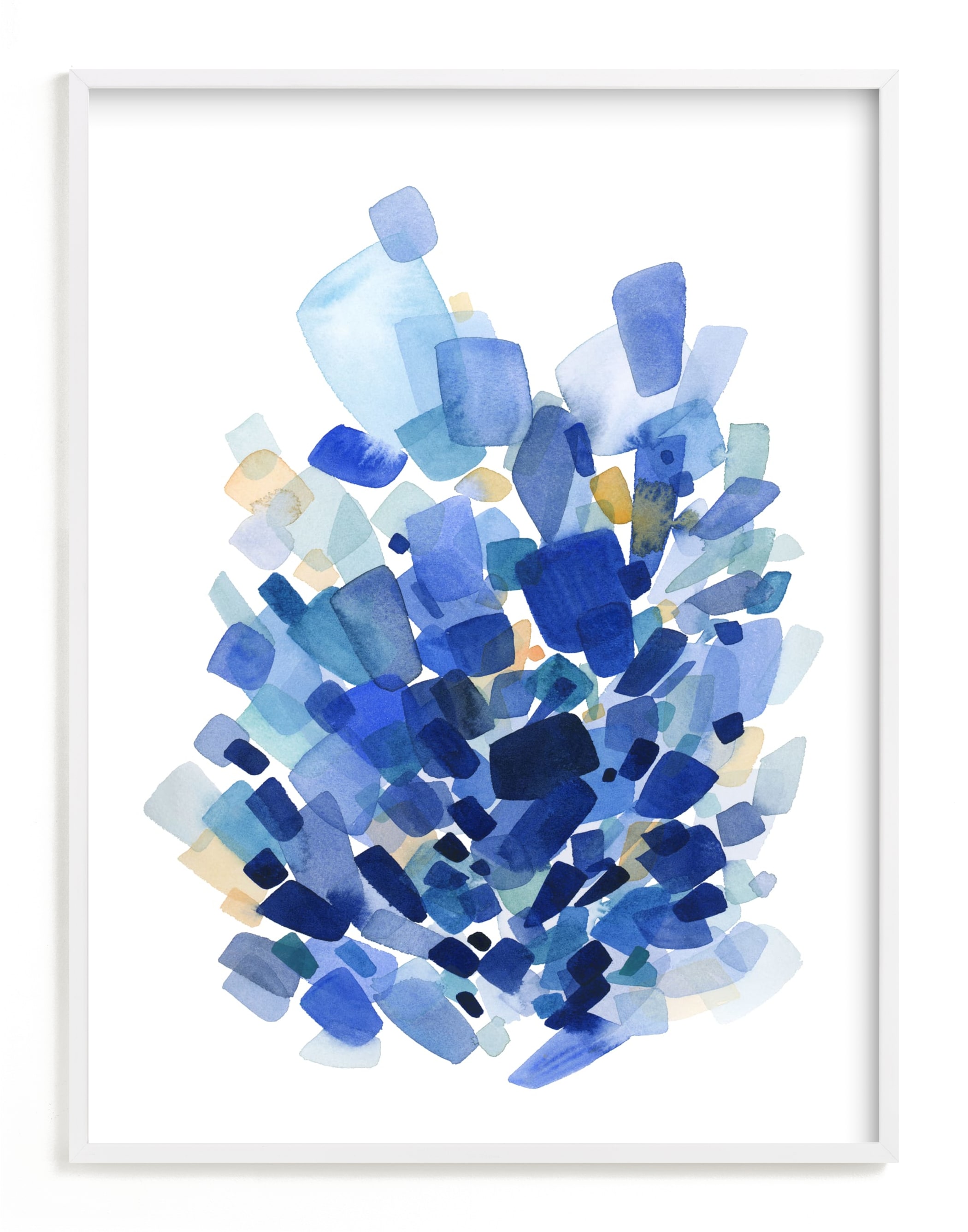 "Sea Glass" - Limited Edition Art Print by Yao Cheng Design in beautiful frame options and a variety of sizes.