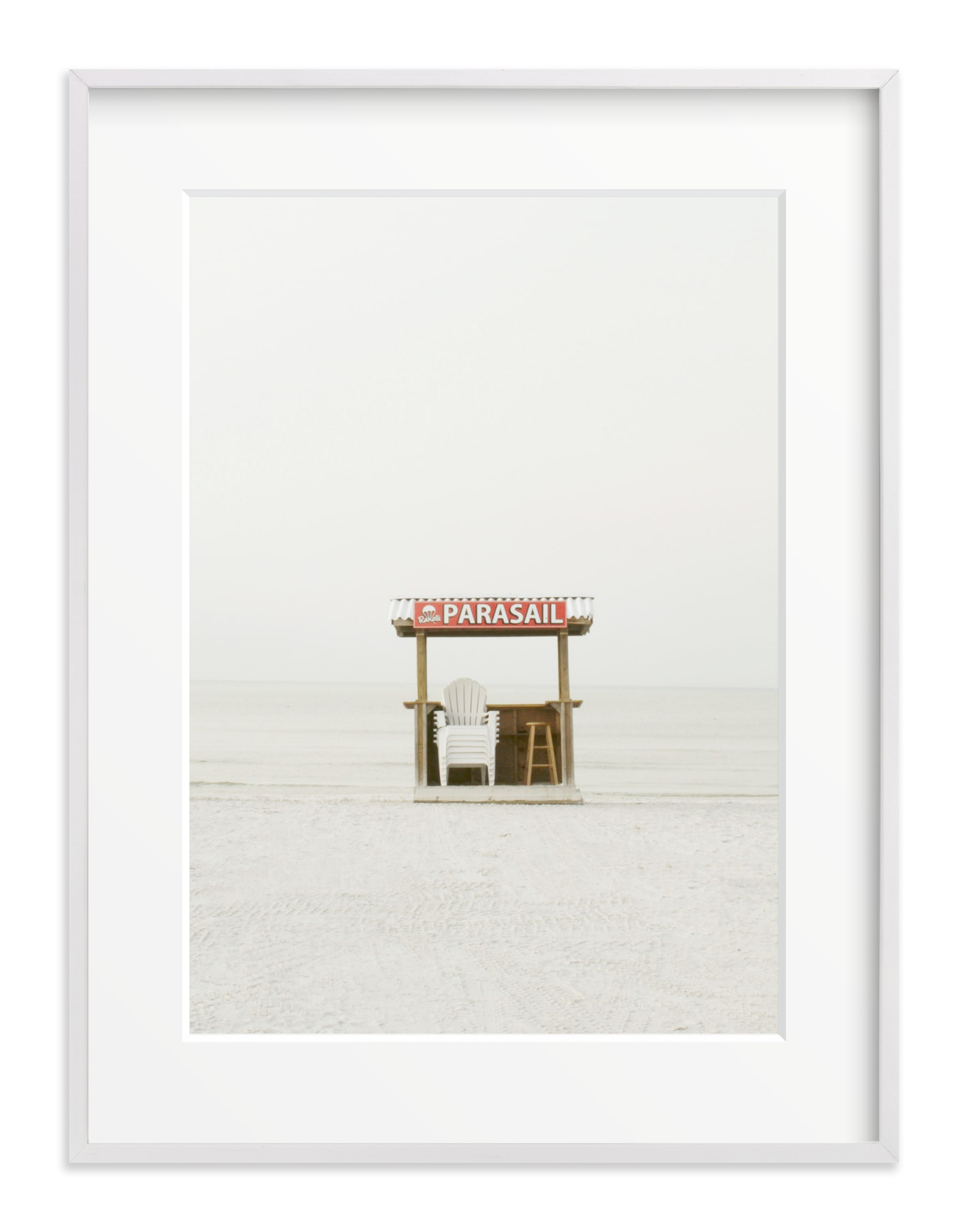 The Beach Art Print