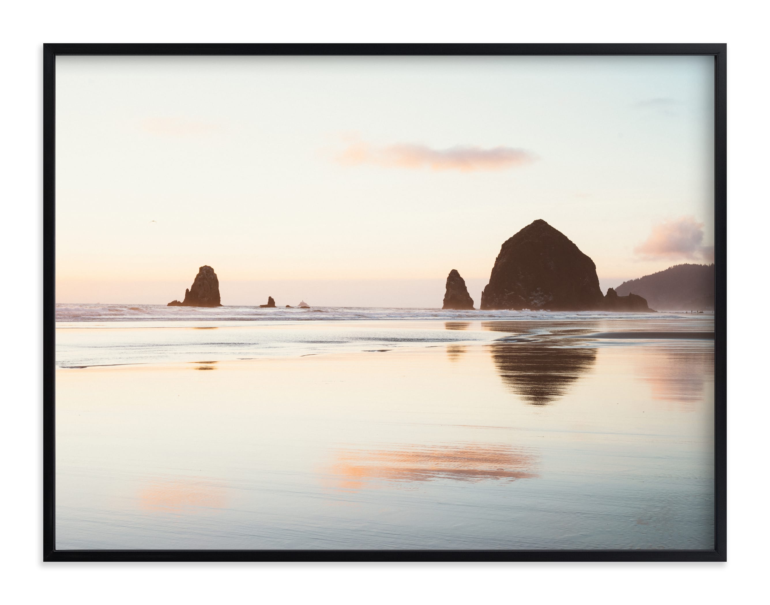 "Cannon Beach No. 1" - Limited Edition Art Print by Kamala Nahas in beautiful frame options and a variety of sizes.