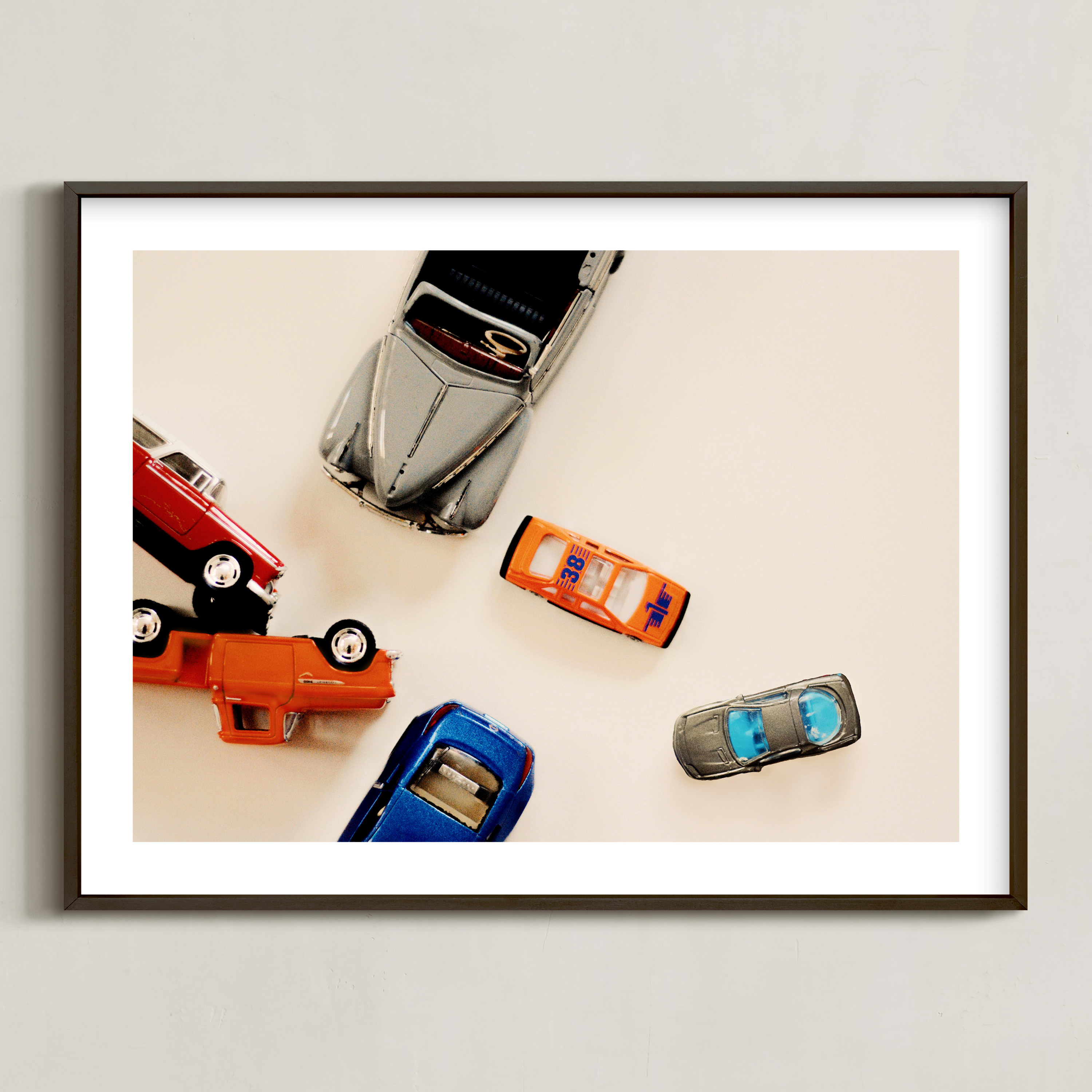 toy cars Kids Open Edition Non-Custom Art Print