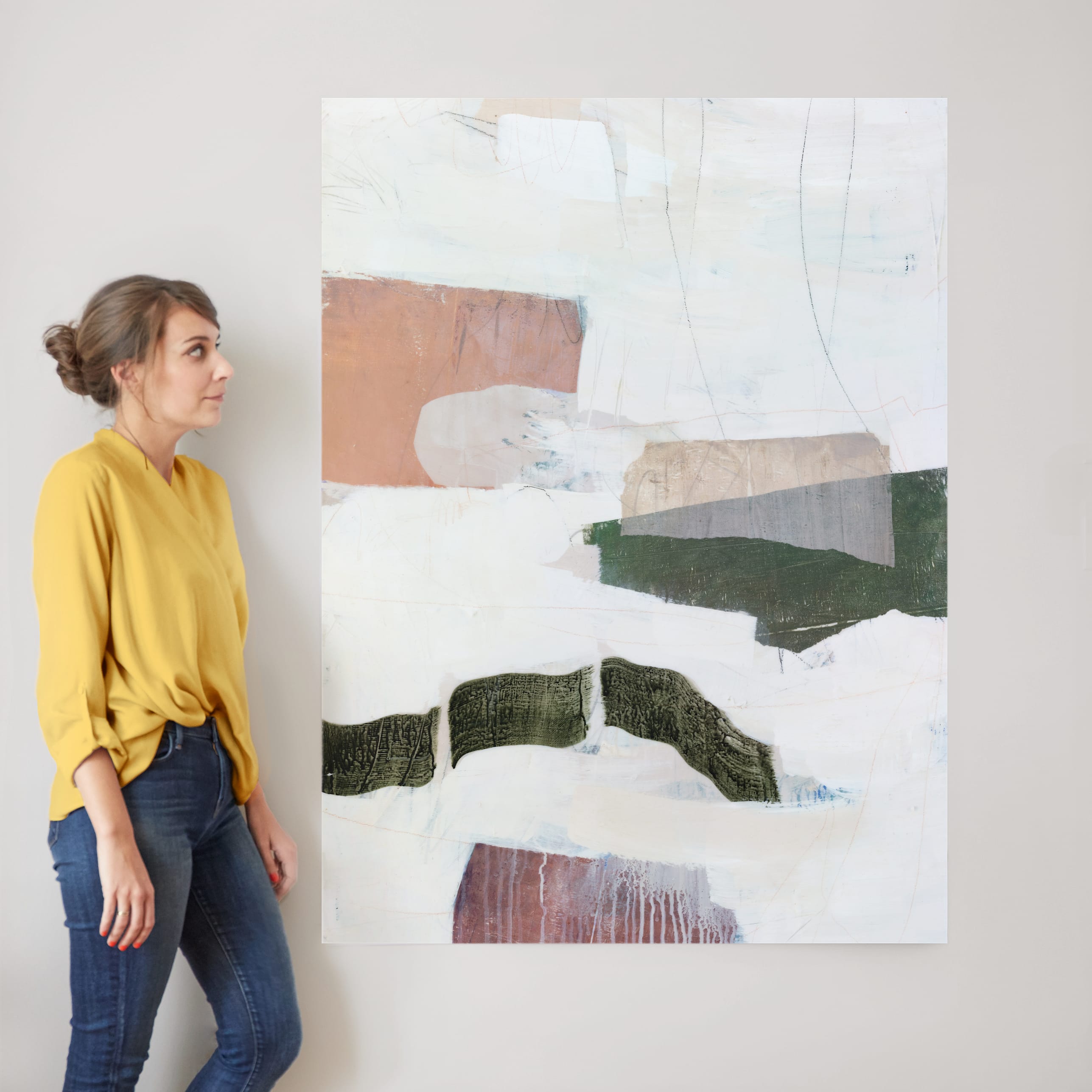 Monuments 1 Wall Art Prints by Jennifer Daily Minted