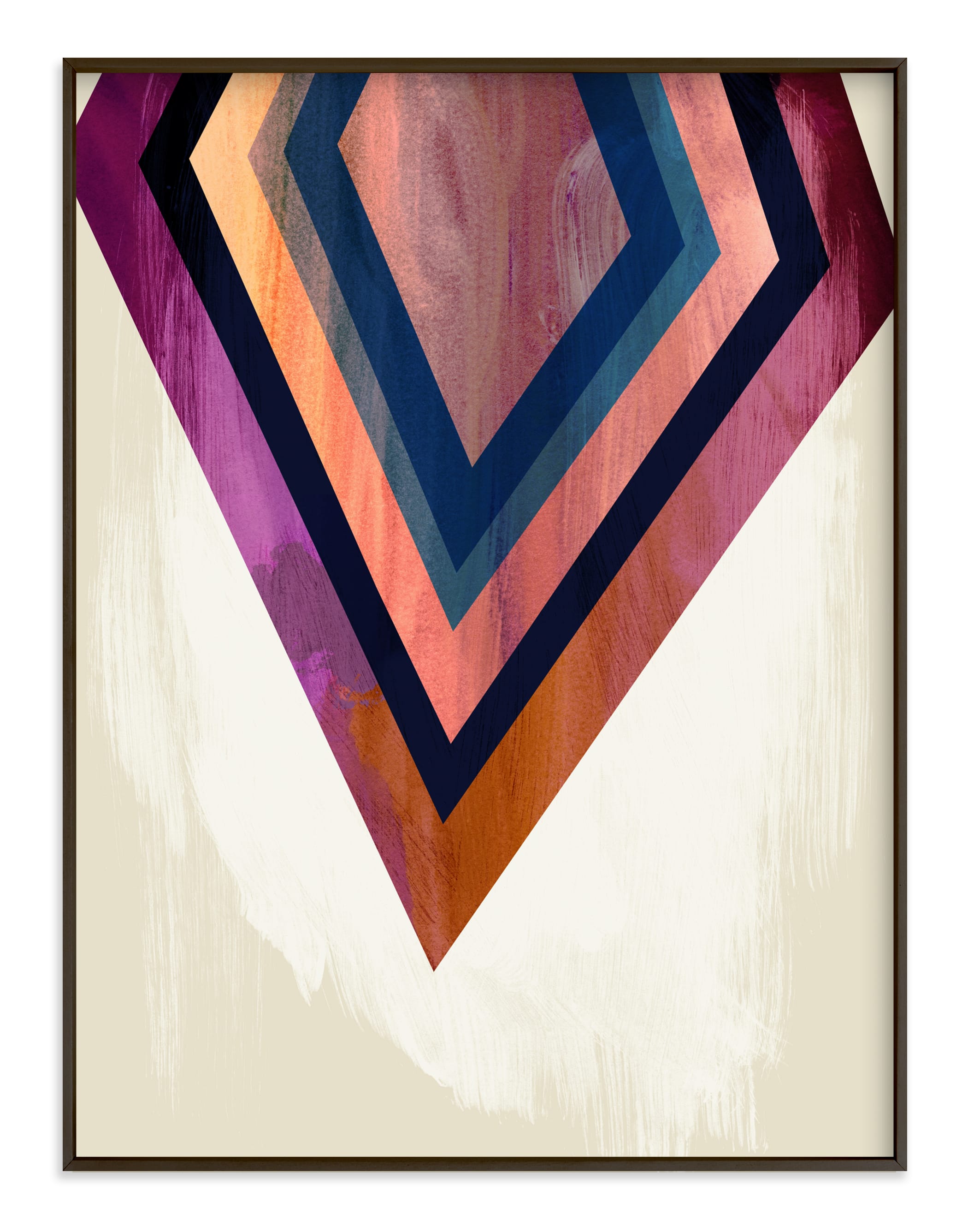 Geo Point Wall Art Prints by Field and Sky Minted