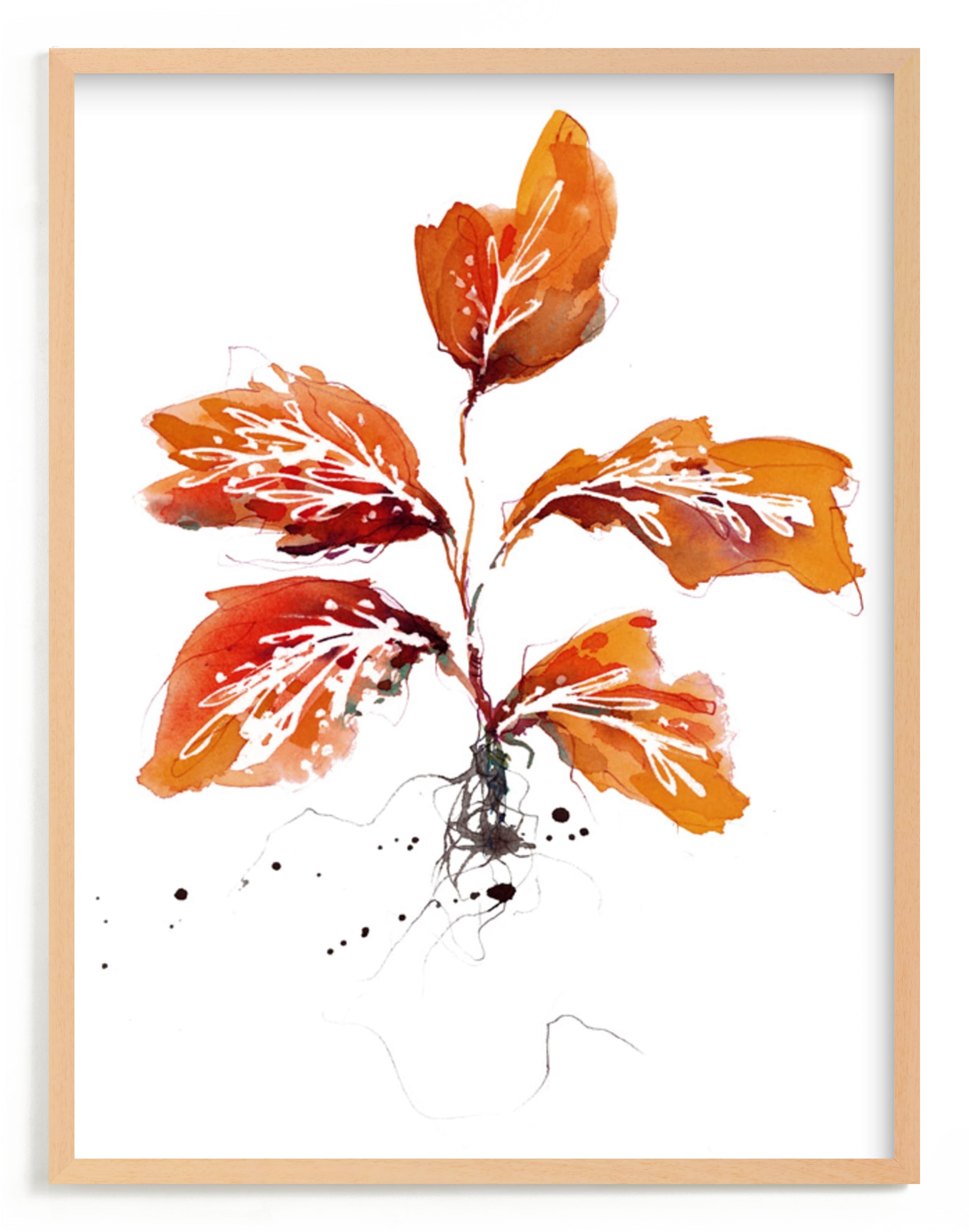 "Shift" - Art Print by Kelly Ventura in beautiful frame options and a variety of sizes.