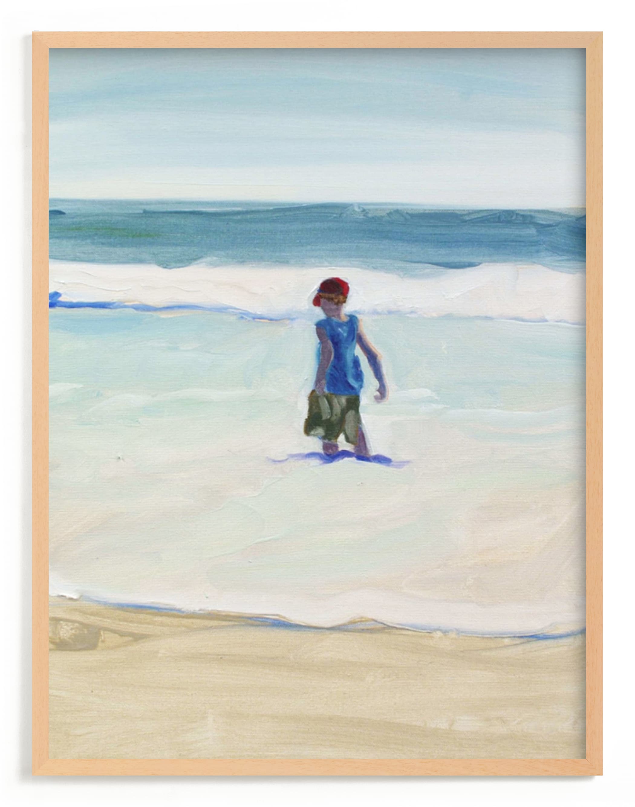 "Oxnard Zachary I" - Art Print by Annie Seaton in beautiful frame options and a variety of sizes.