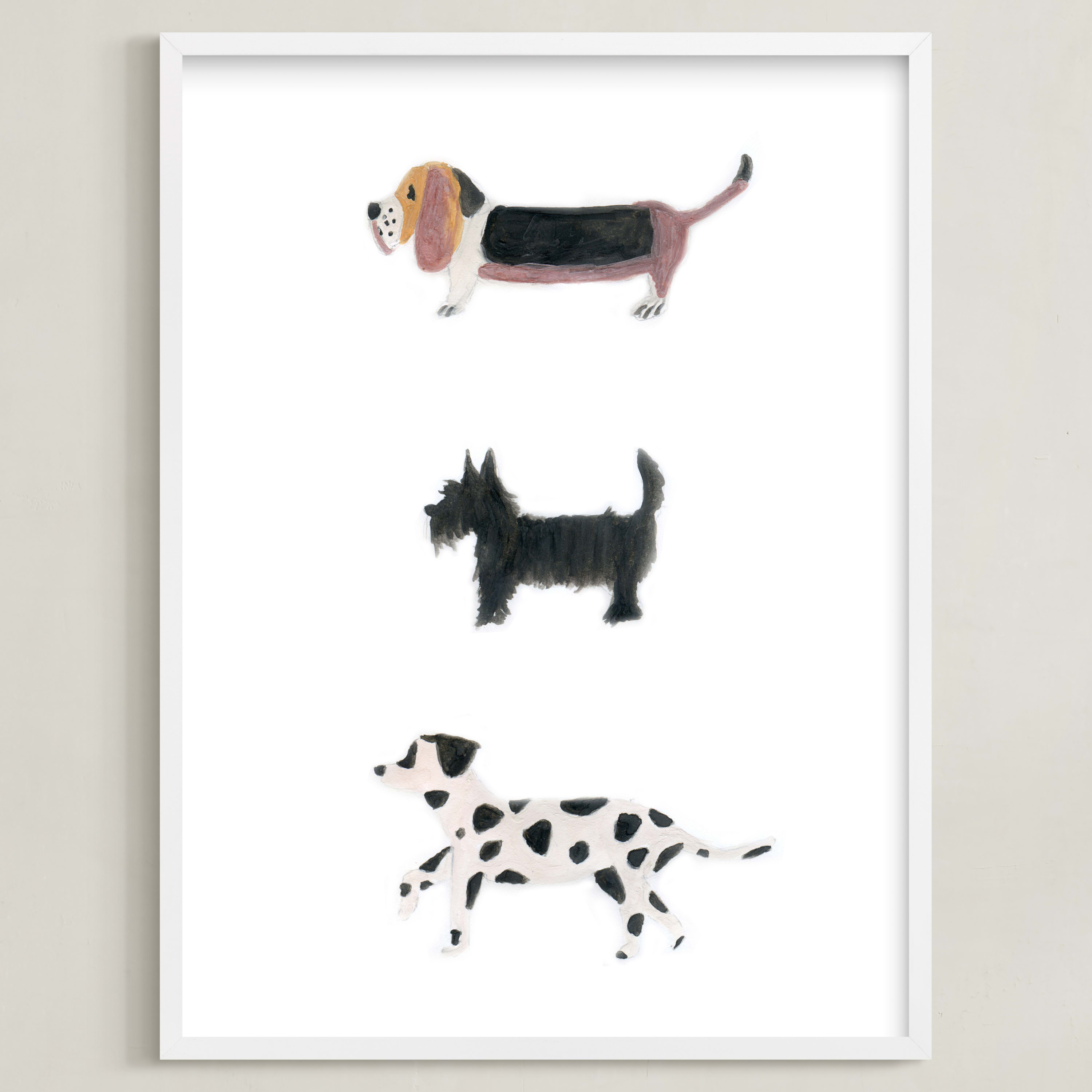dog wall art