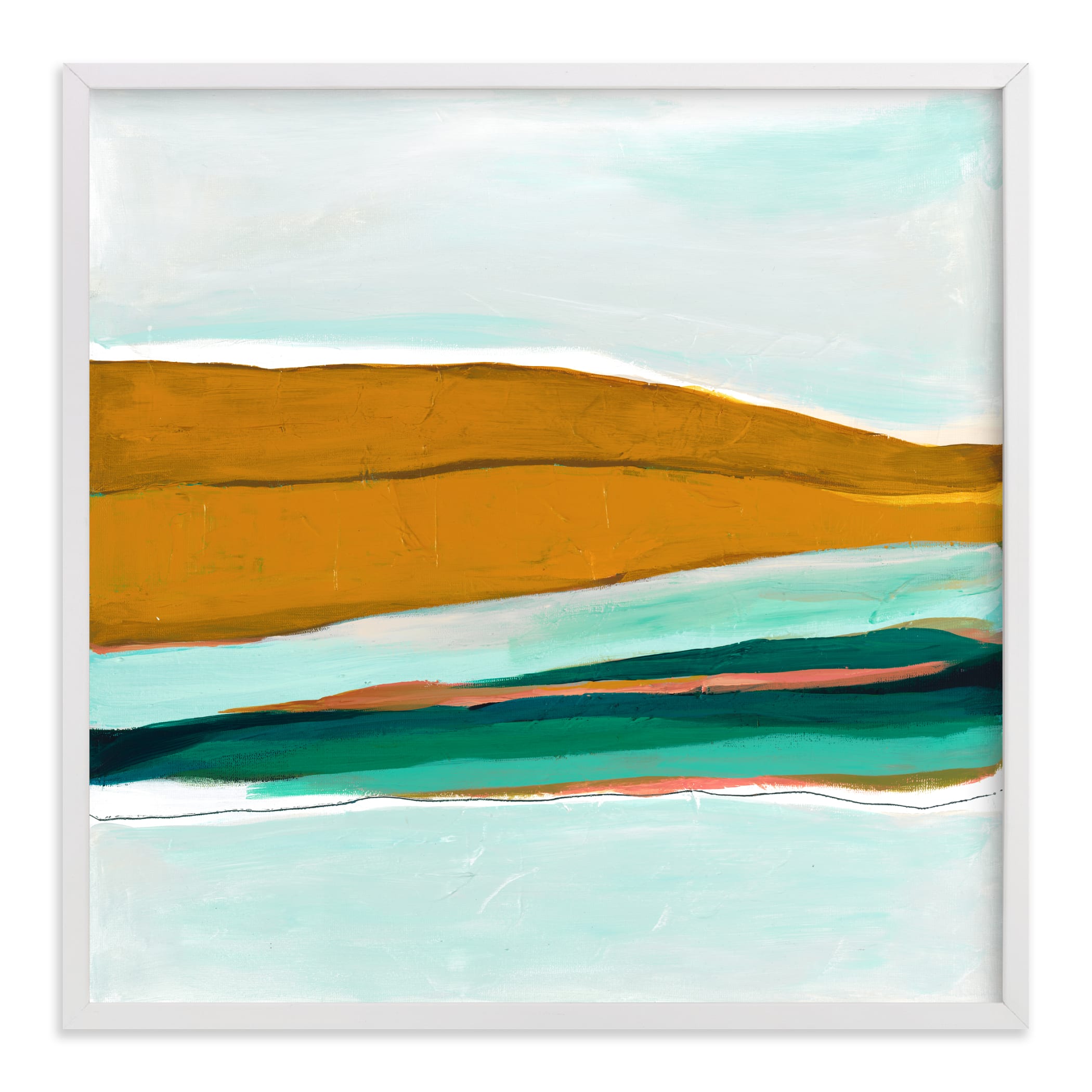 Arctic Ice Art Print