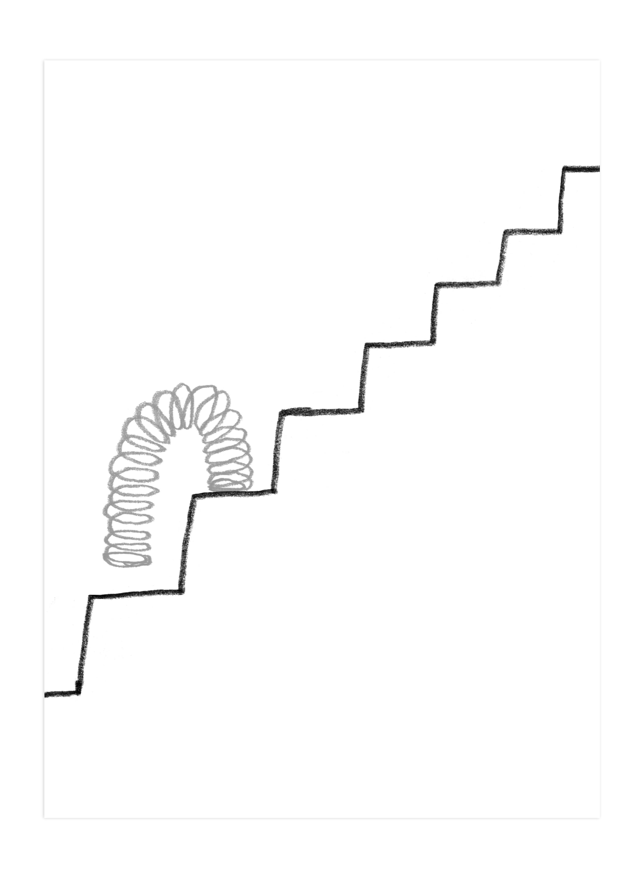 slinky stairs