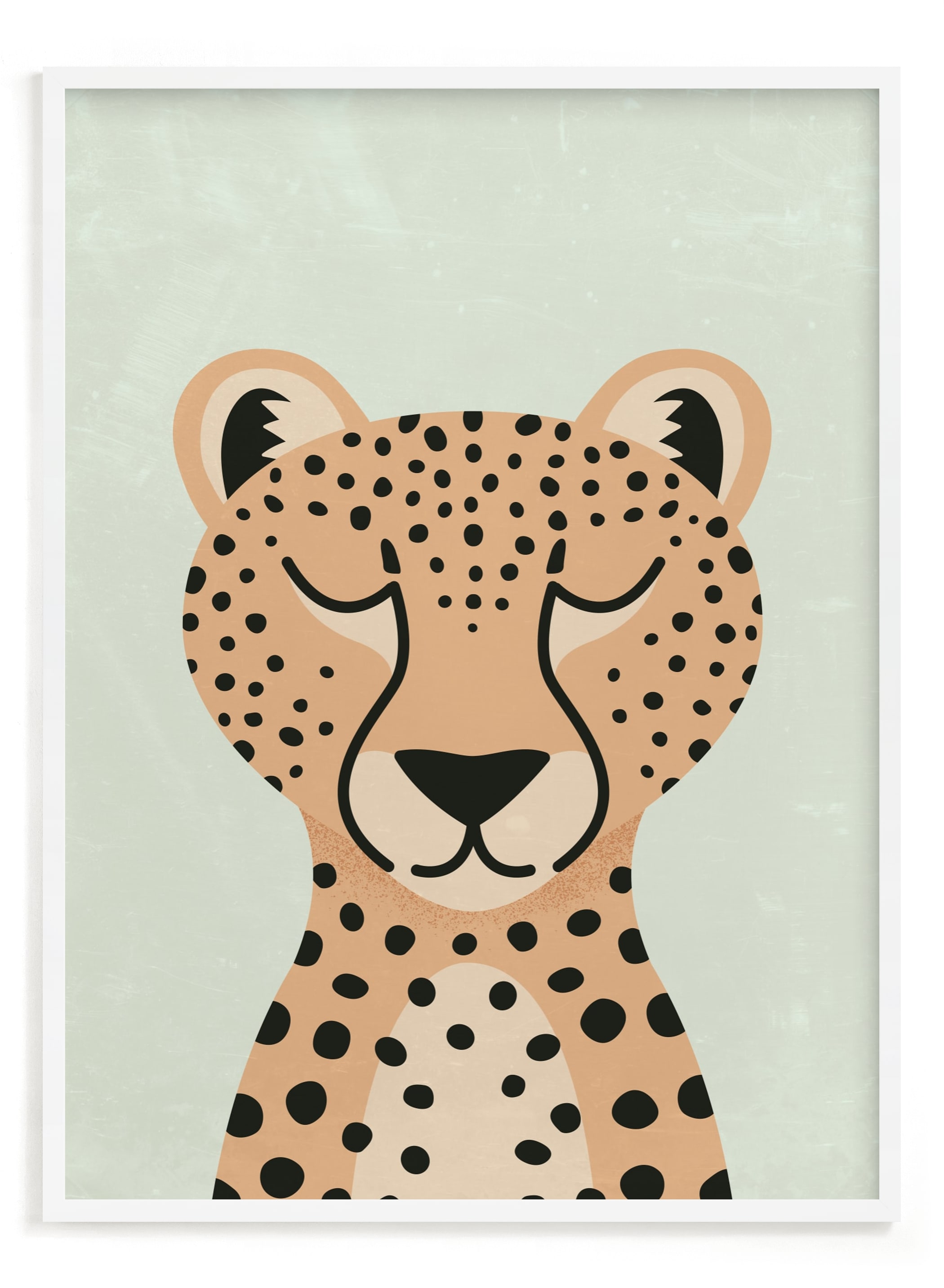 "Cheetah" - Limited Edition Art Print by 2birdstone in beautiful frame options and a variety of sizes.