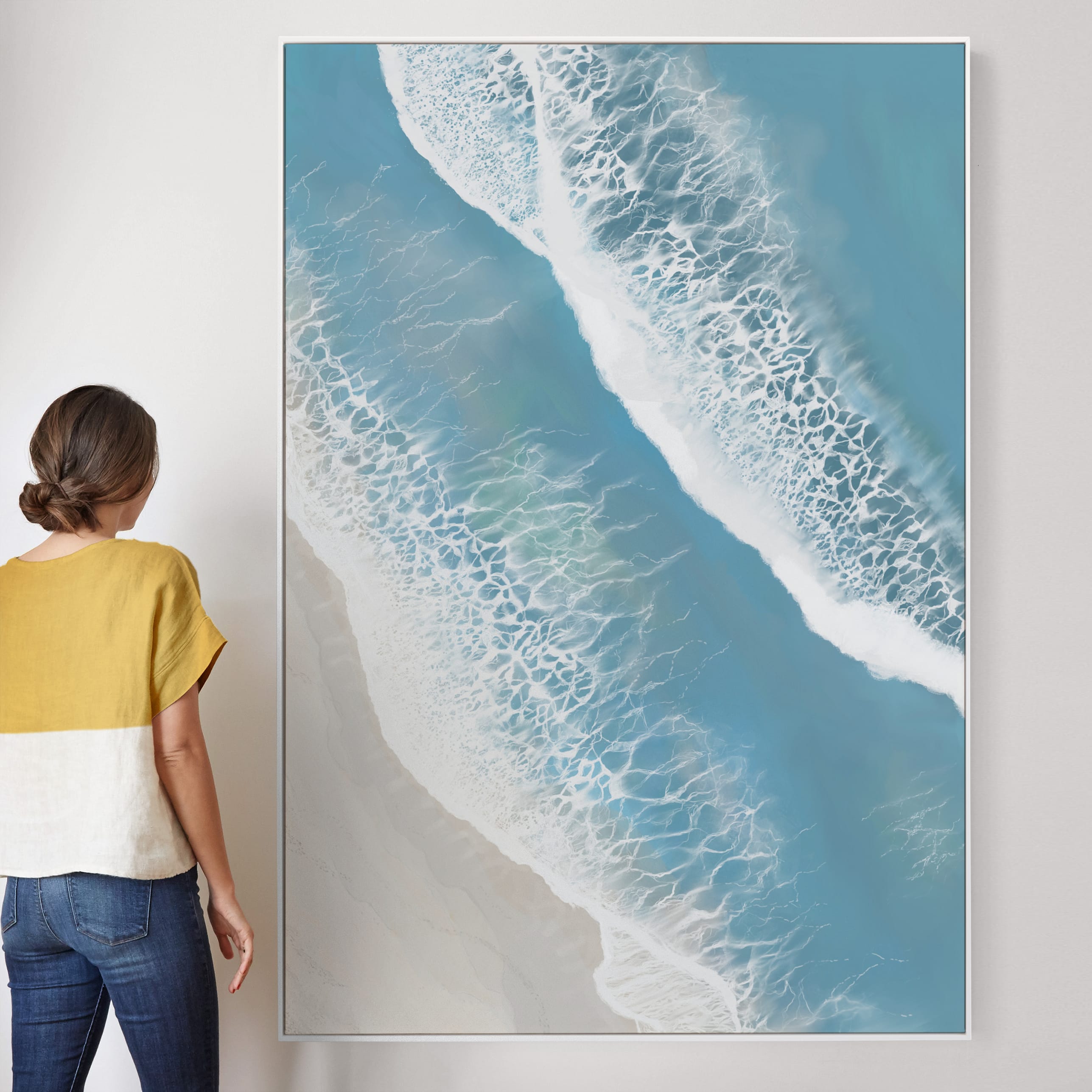 Foam From Above Wall Art Prints By Melanie Sutherland Minted