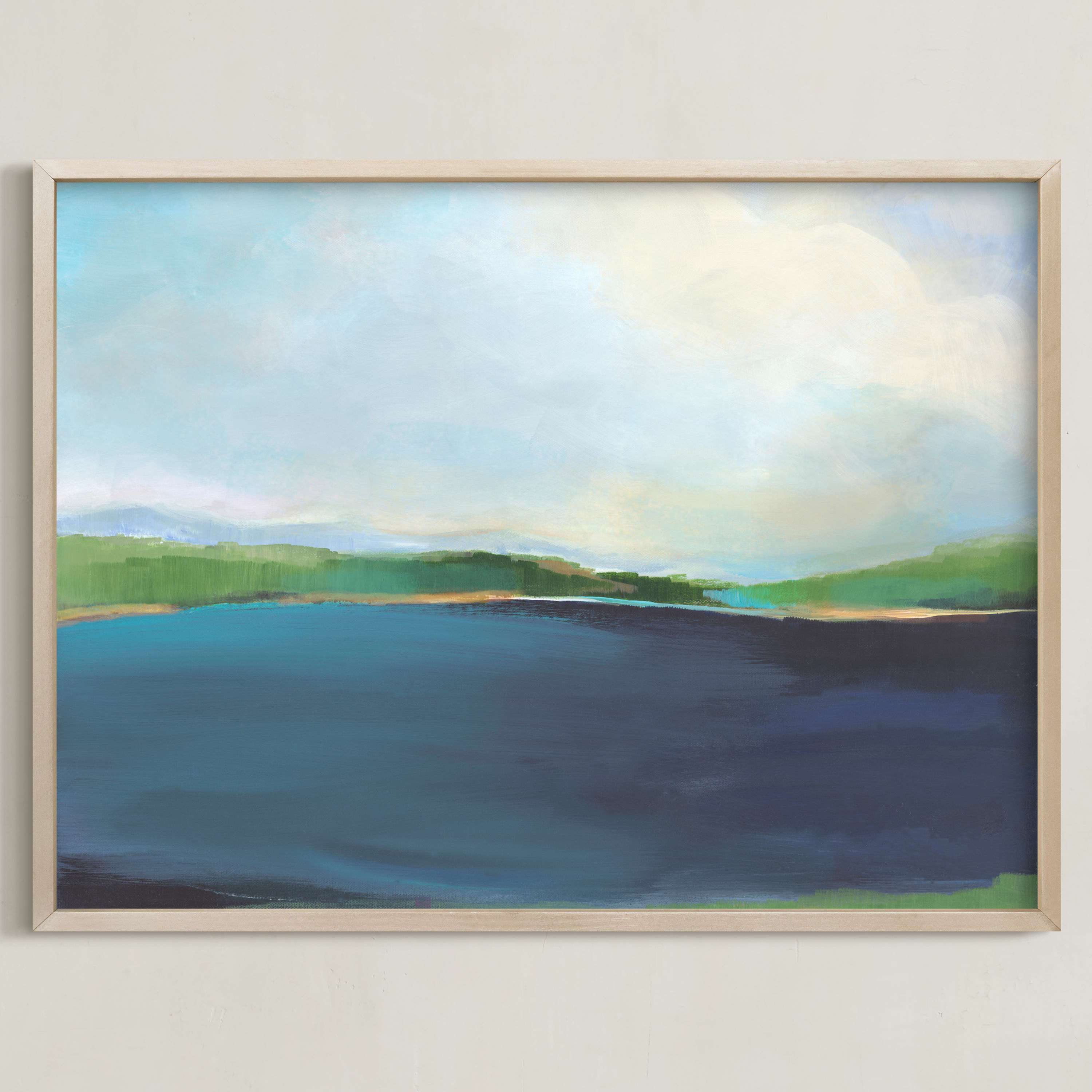 Lake View Wall Art Prints by AlisonJerry Minted