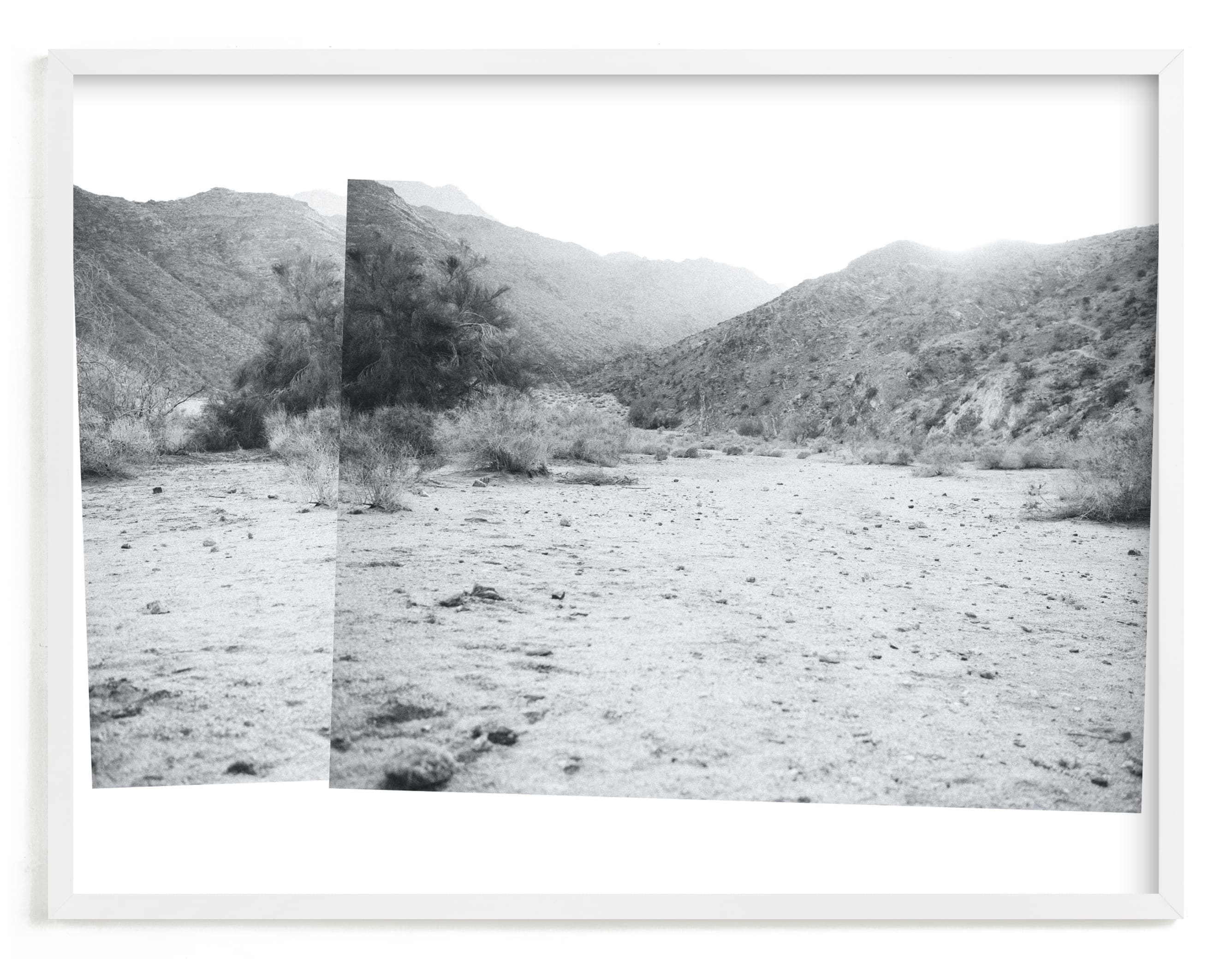 "desert diptych" - Limited Edition Art Print by Annie Clark in beautiful frame options and a variety of sizes.