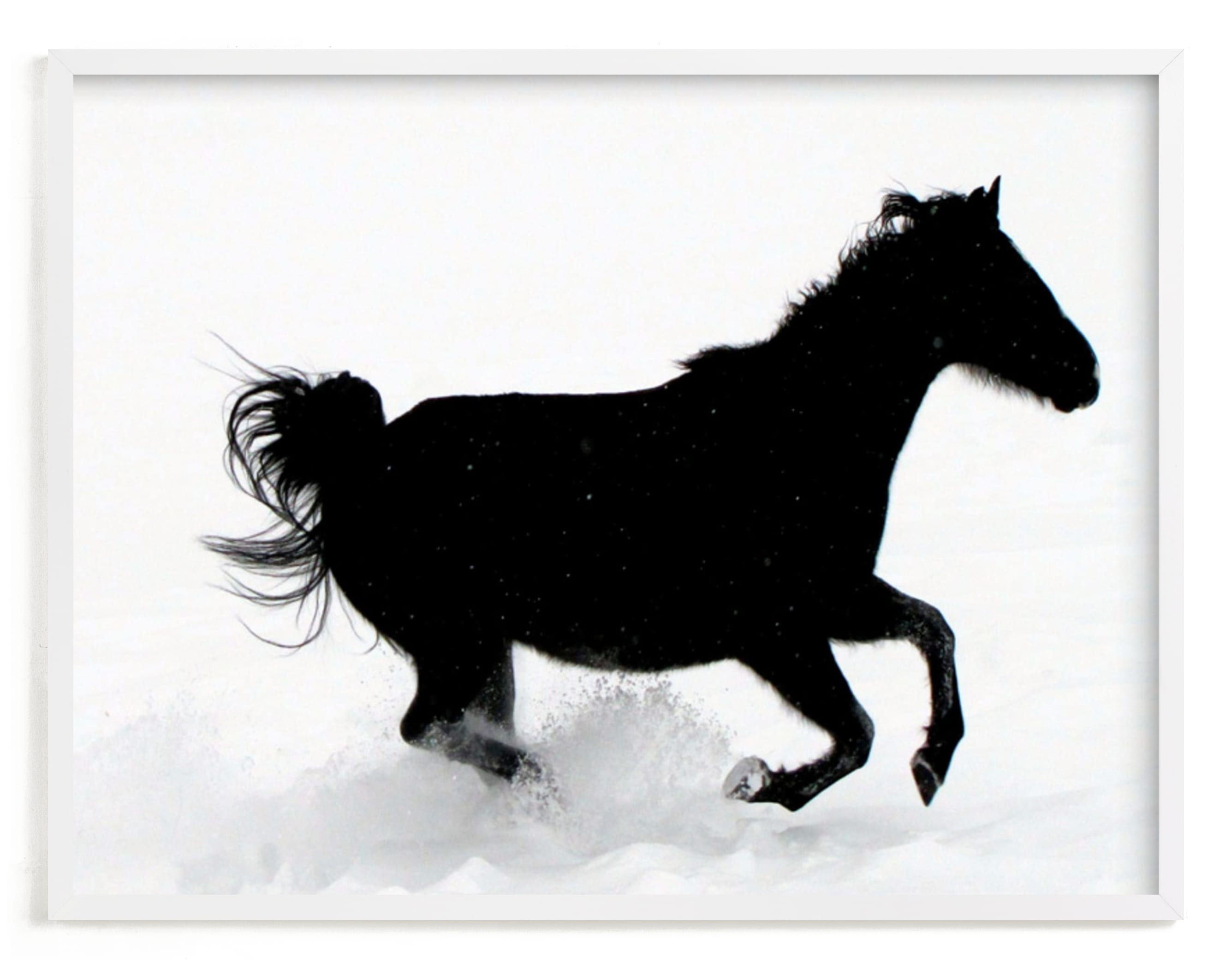 "Free To Be" - Art Print by Leslie Le Coq in beautiful frame options and a variety of sizes.