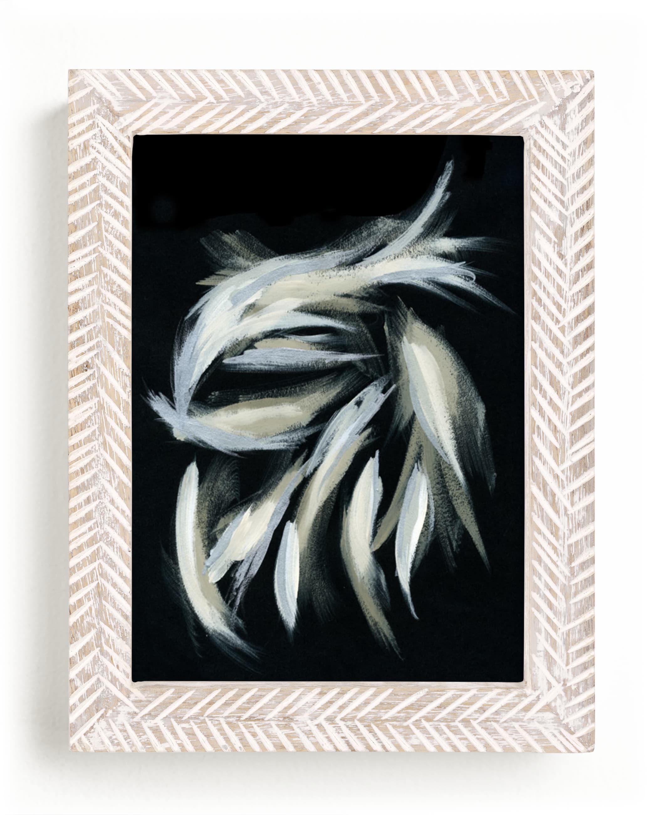 "Moonlit Night" - Art Print by Simona Camp in beautiful frame options and a variety of sizes.