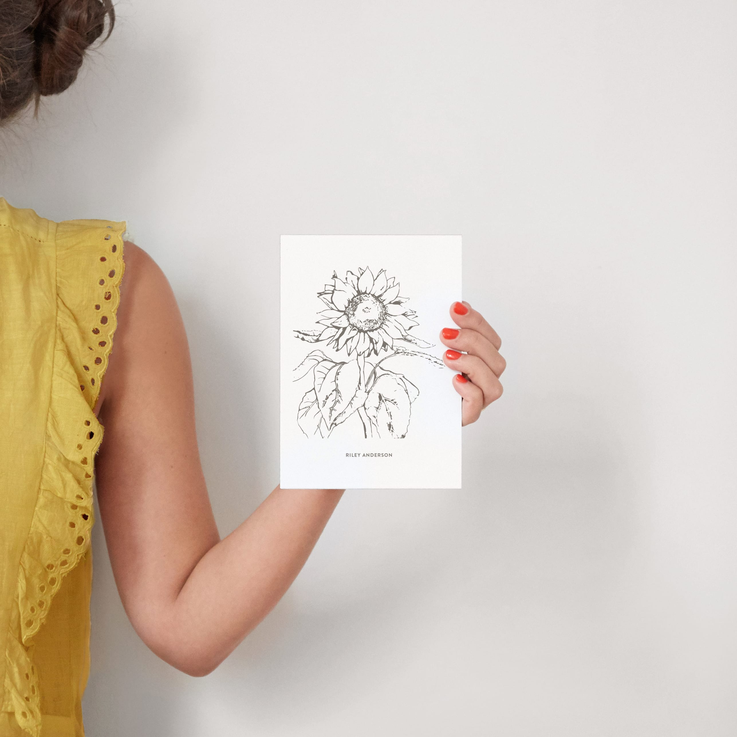 Drawn Digital Art Portrait Completely Custom Art by Minted Minted