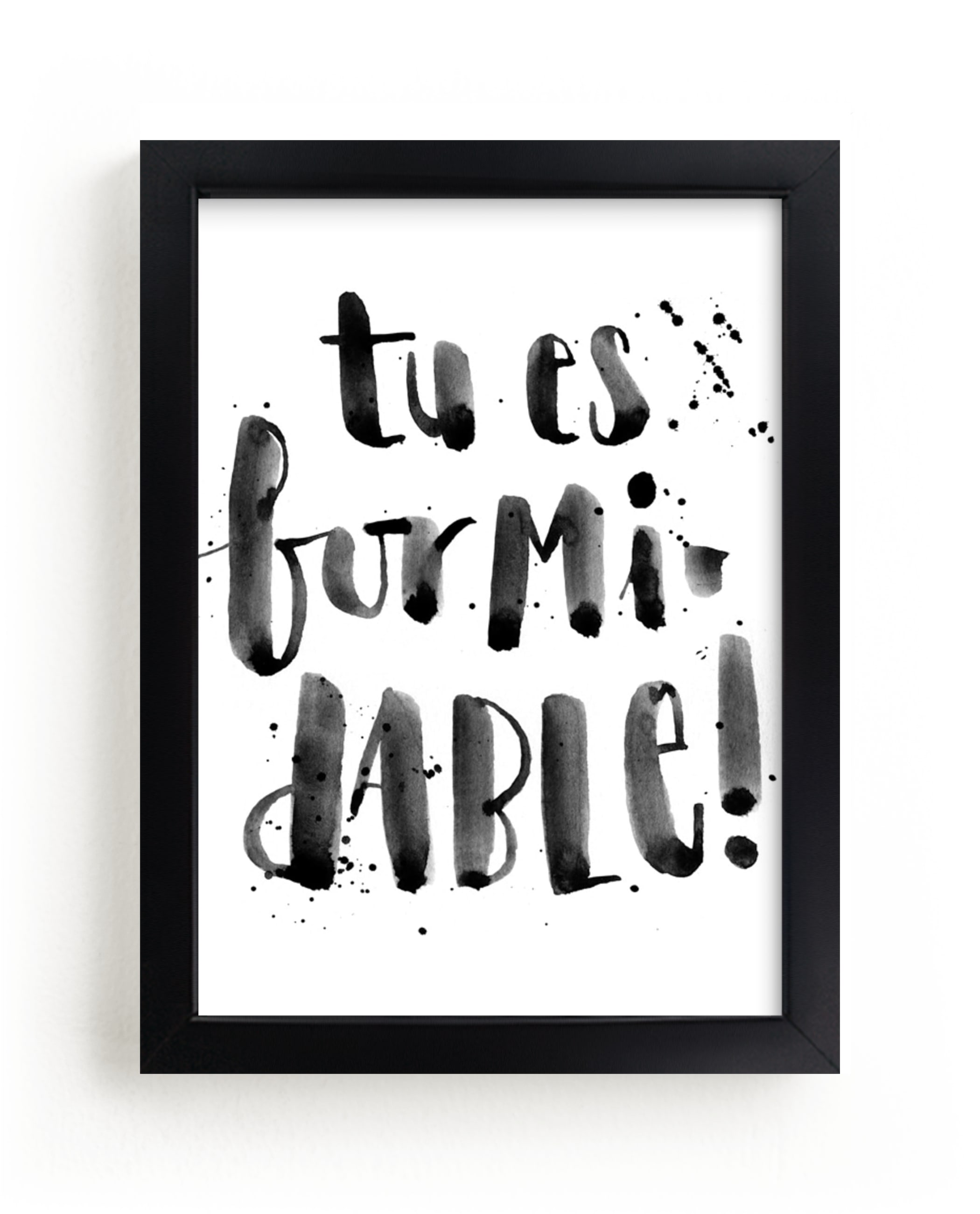 "Formidable" - Art Print by Lulaloo in beautiful frame options and a variety of sizes.
