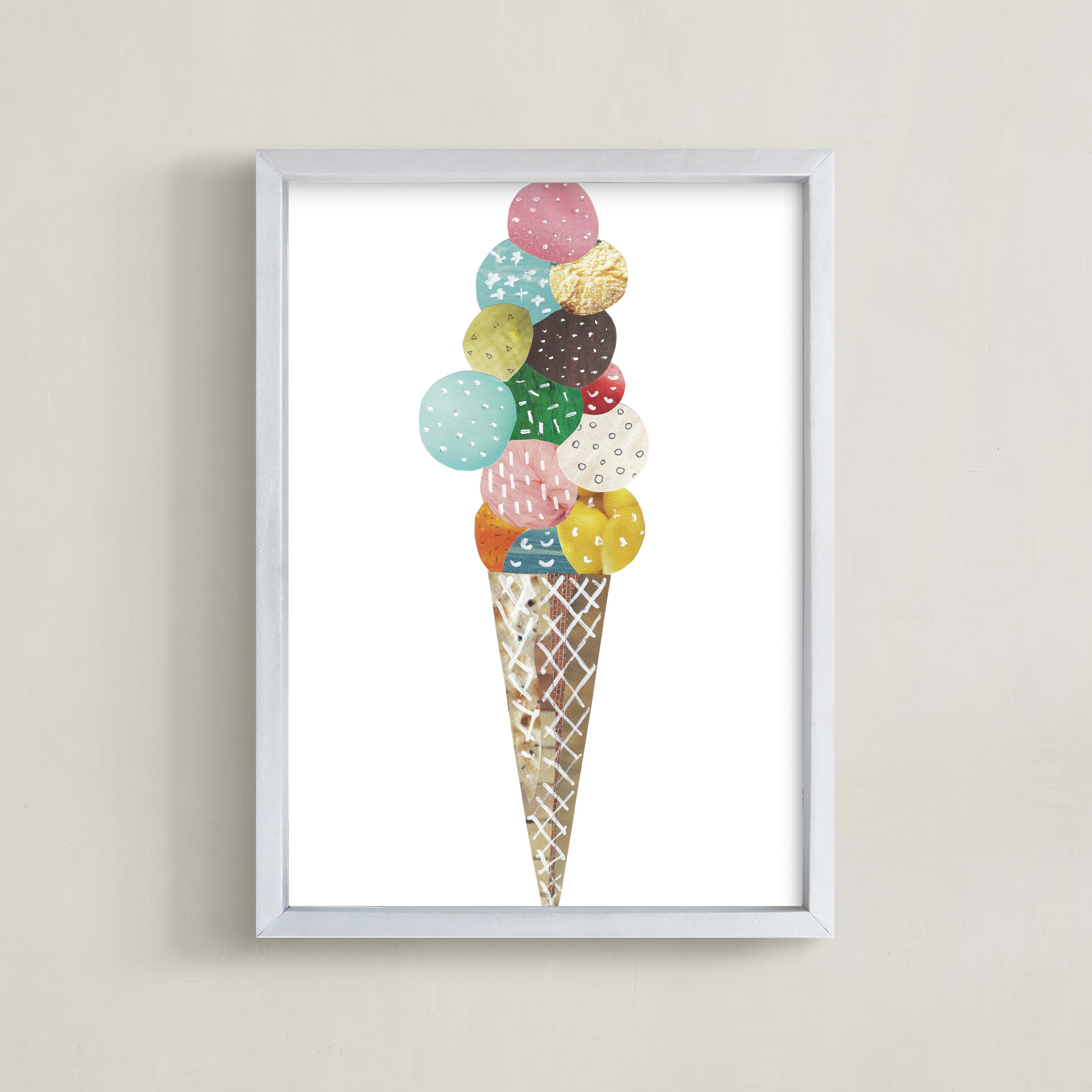 Ice Cream Wall Art Prints by Aiko Poole Minted