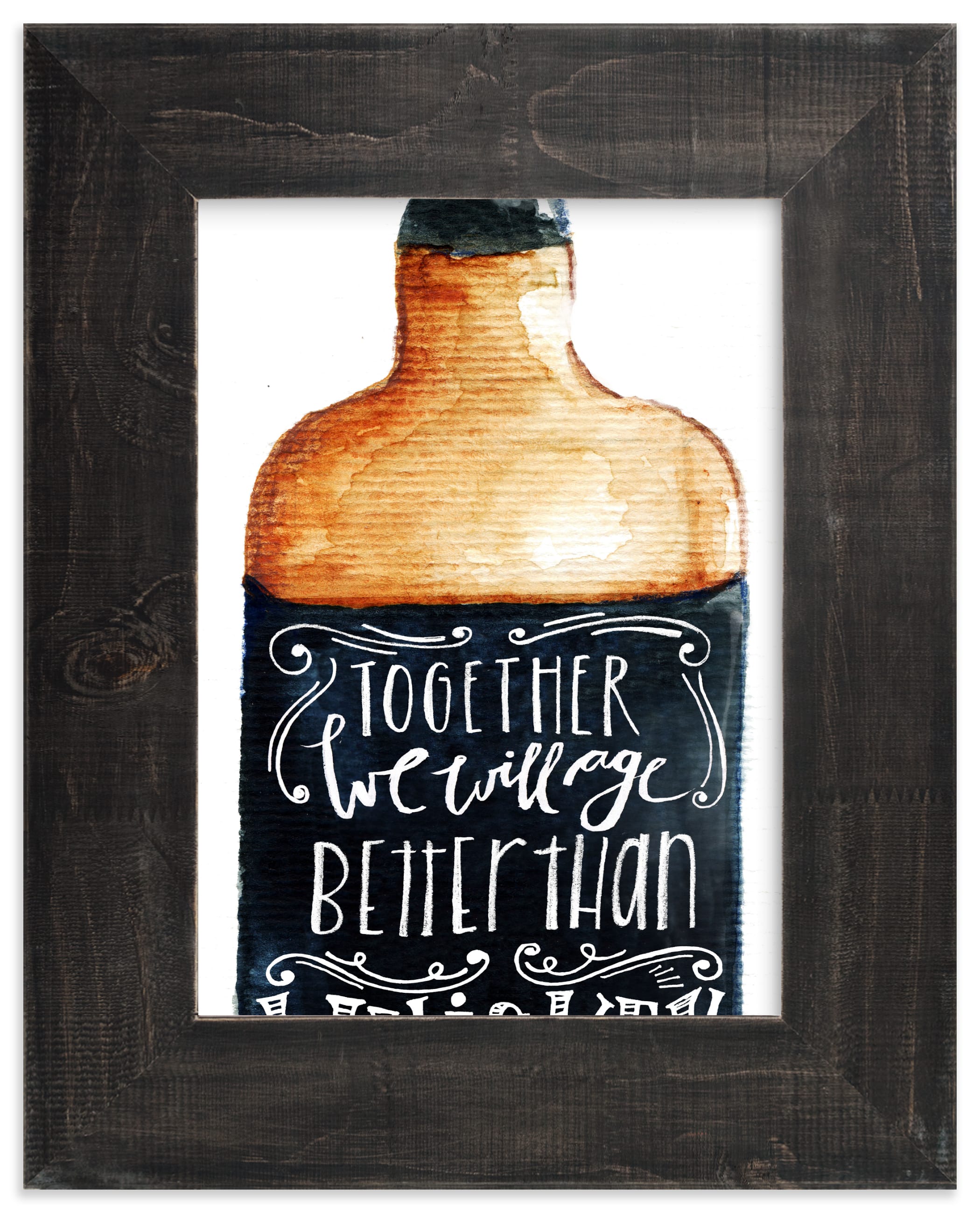 Better Than Whiskey Wall Art Prints By Lulaloo Minted better than whiskey painting limited edition art print by lulaloo